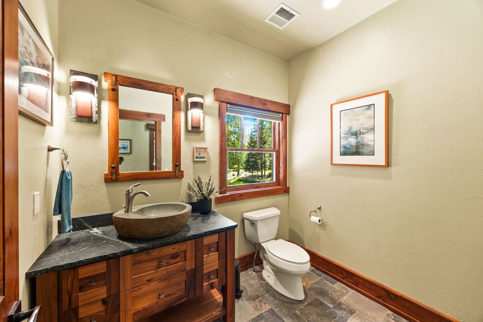 500 Wild Swan Trail, Bigfork, MT 59911 Main house guest bath