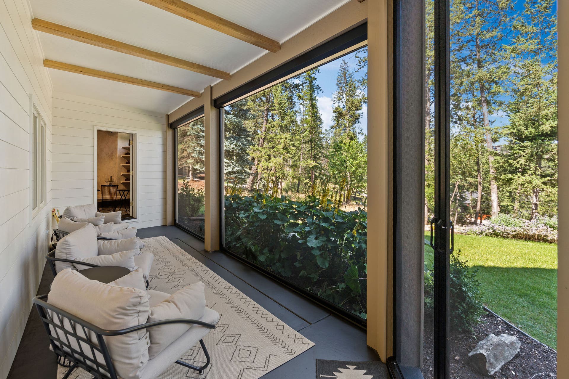 109 Eagle Bend Drive, Bigfork, MT 59911 Screen porch