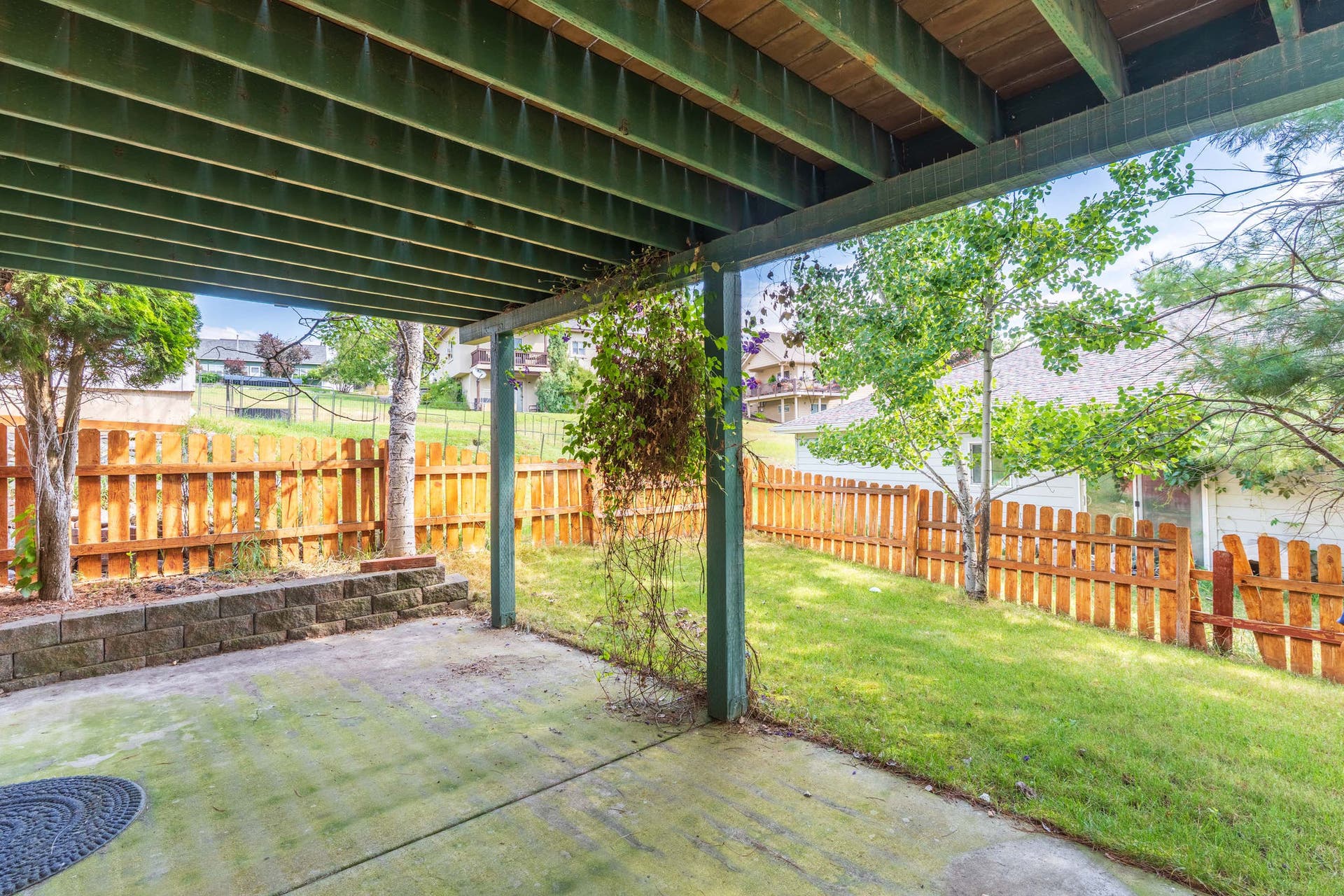 987 Electric Avenue, Bigfork, MT 59911 Basement Walkout Patio