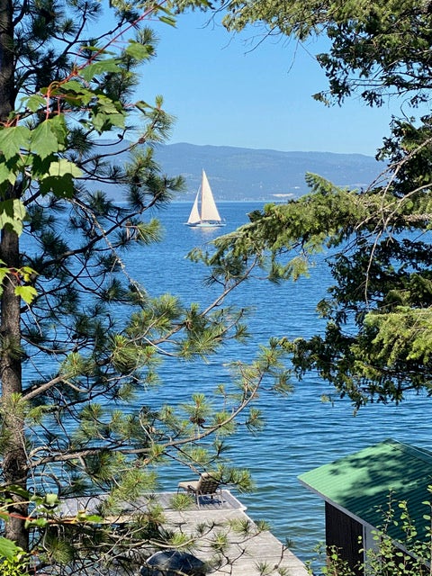 332 Flathead Lodge Road, Bigfork, MT 59911 Flathead Lake views from the cabin