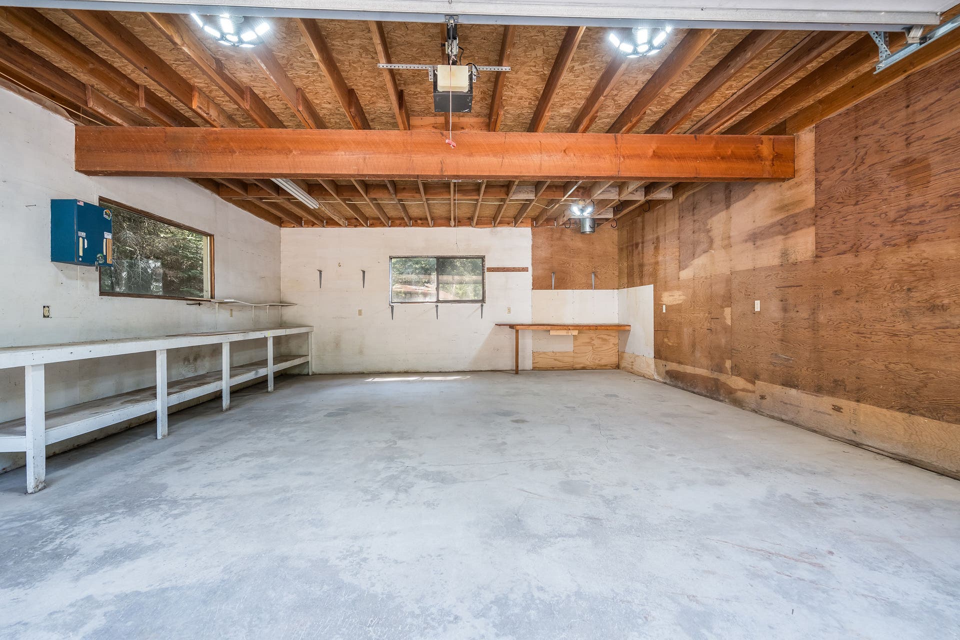 244 Bench Drive, Kalispell, MT 59901 Oversized two-car garage and workshop space for boat and gear storage in Kalispell MT.