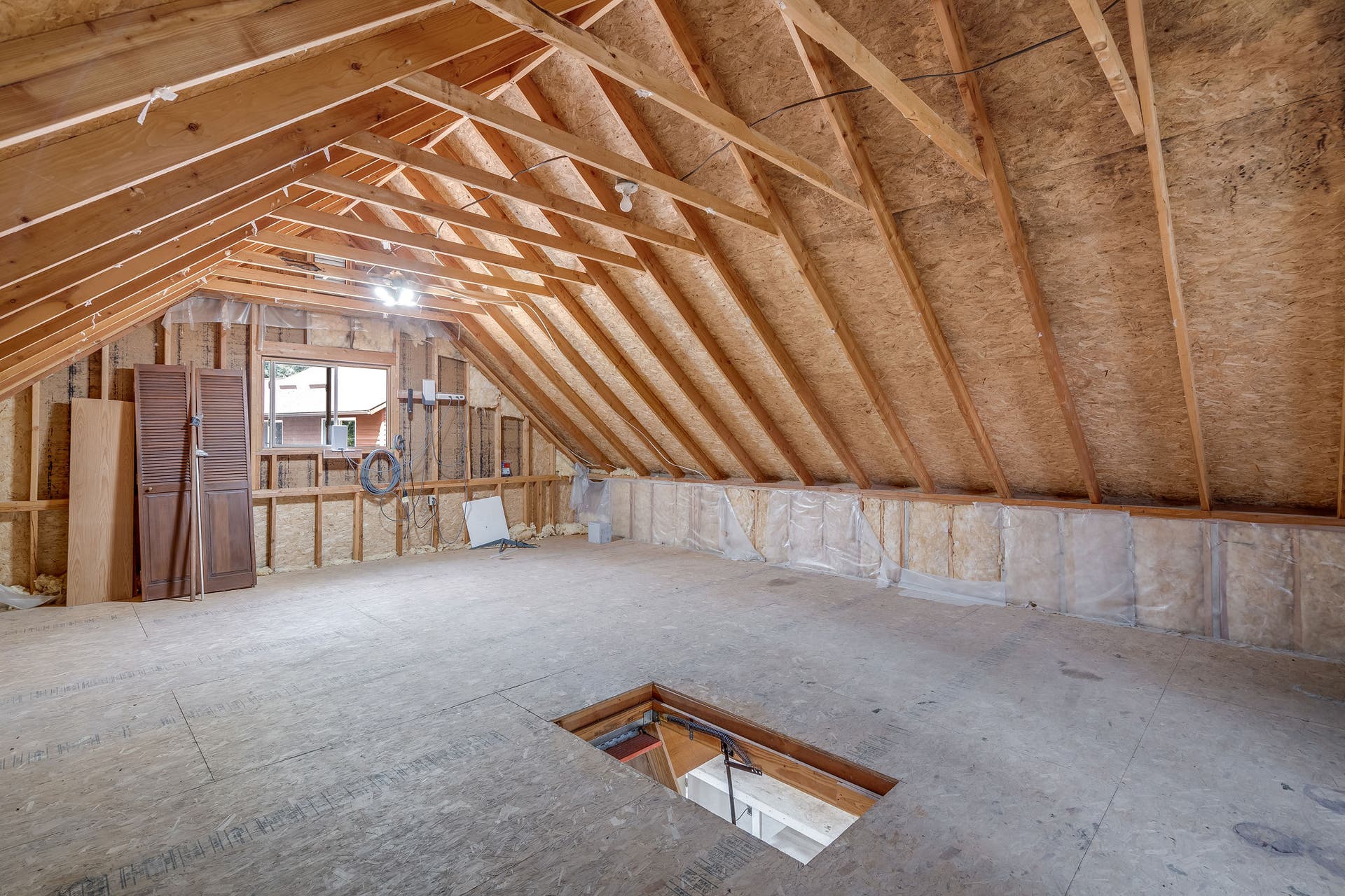 244 Bench Drive, Kalispell, MT 59901 Large garage loft for additional storage in Kalispell MT