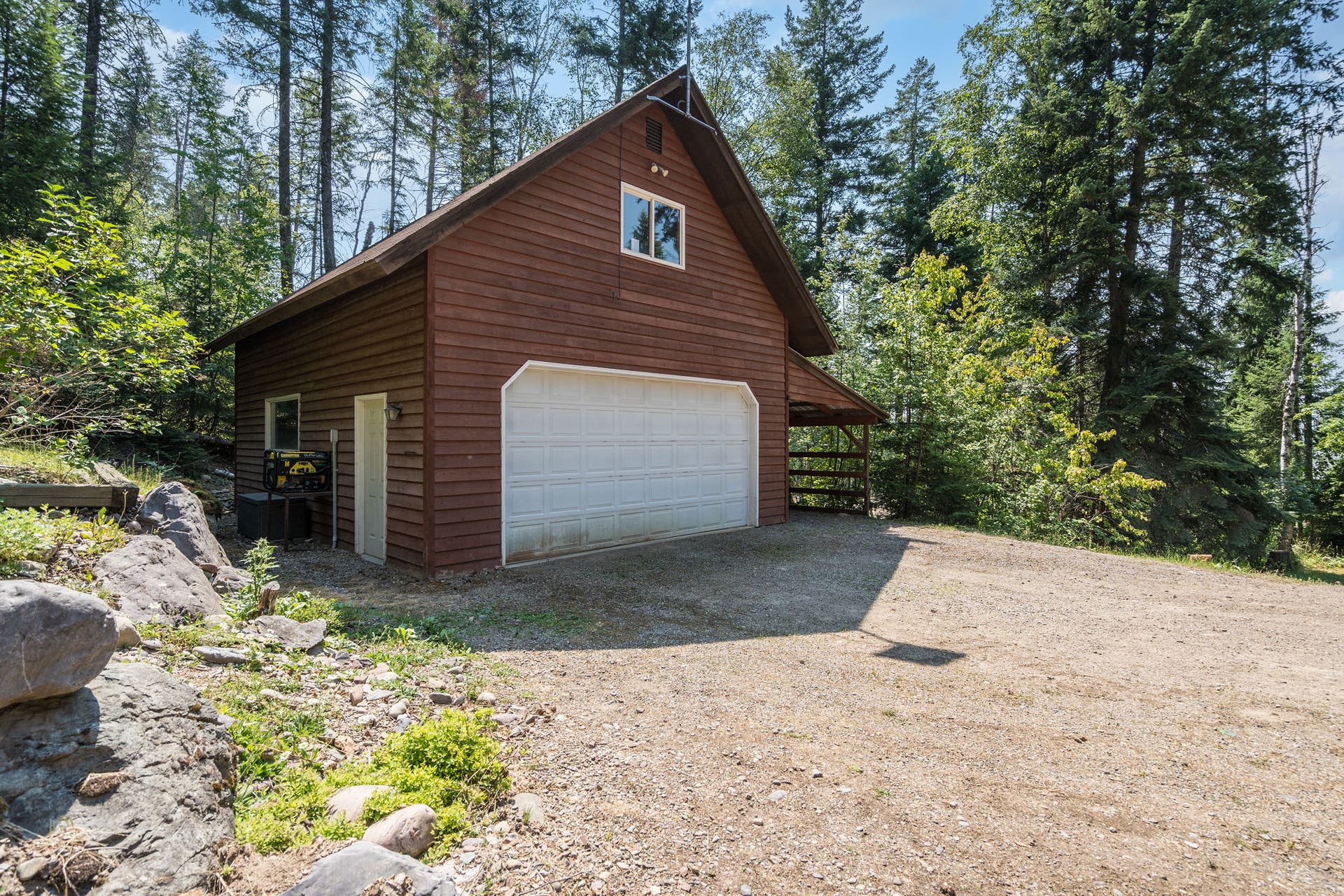 244 Bench Drive, Kalispell, MT 59901 Oversized two-car garage and workshop space for boat and gear storage in Kalispell MT.