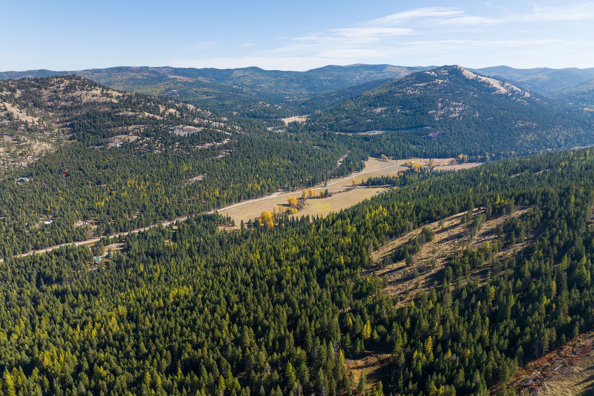 1230 Truman Creek Road, Kila, MT 59920 Aerial of Property