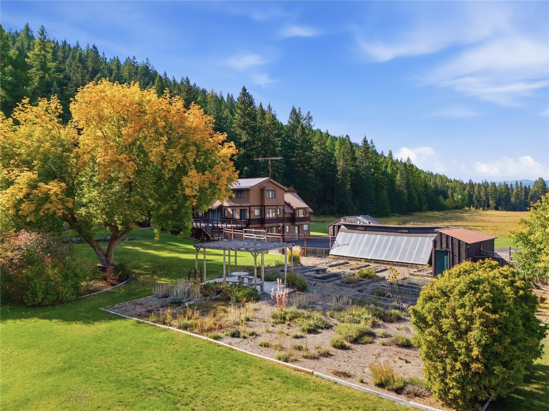 1230 Truman Creek Road, Kila, MT 59920 Garden Area/Greenhouse