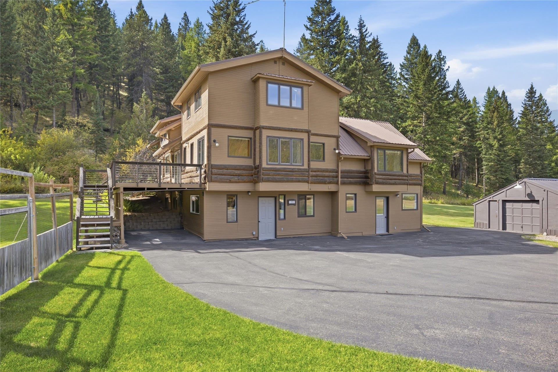 1230 Truman Creek Road, Kila, MT 59920 Main House