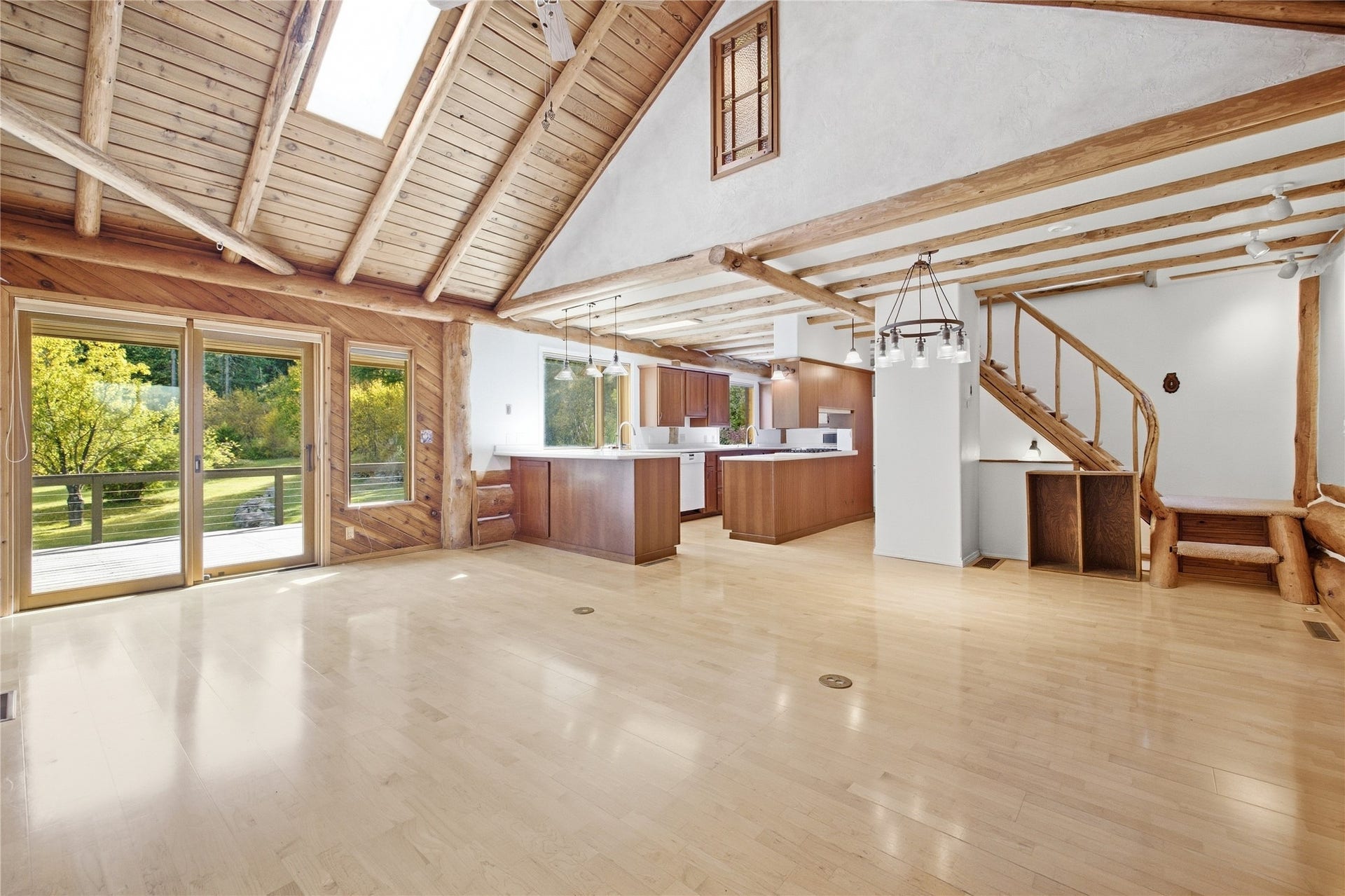 1230 Truman Creek Road, Kila, MT 59920 Great Room/Kitchen