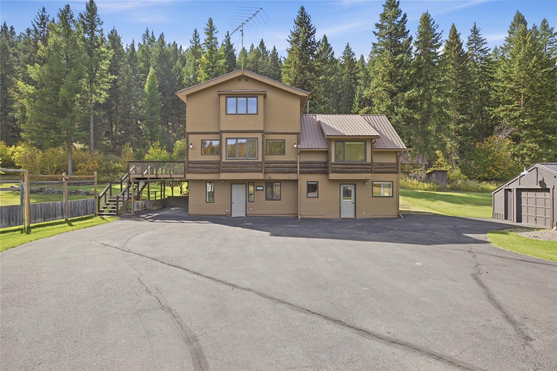 1230 Truman Creek Road, Kila, MT 59920 Main House
