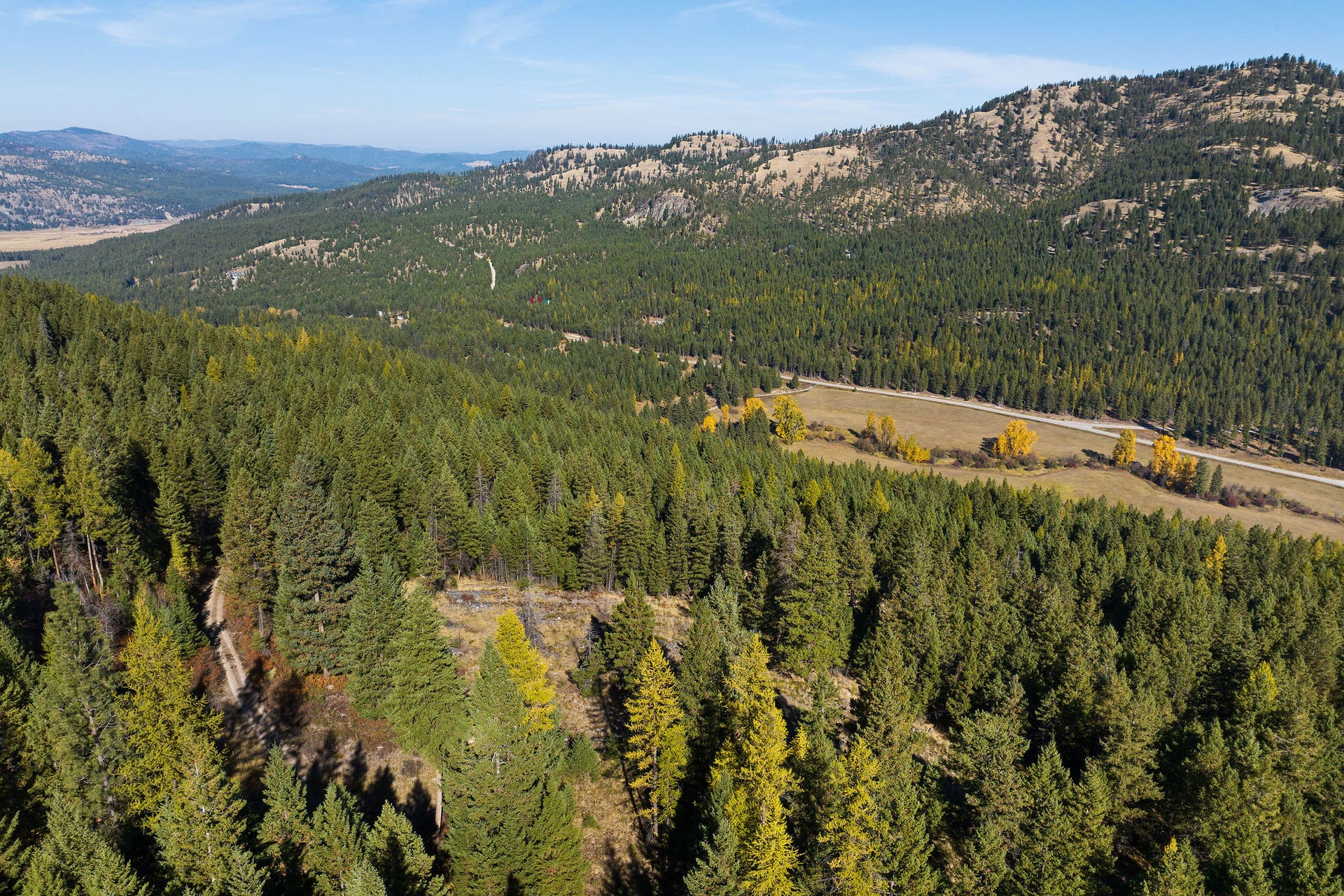 1230 Truman Creek Road, Kila, MT 59920 Aerial of Property