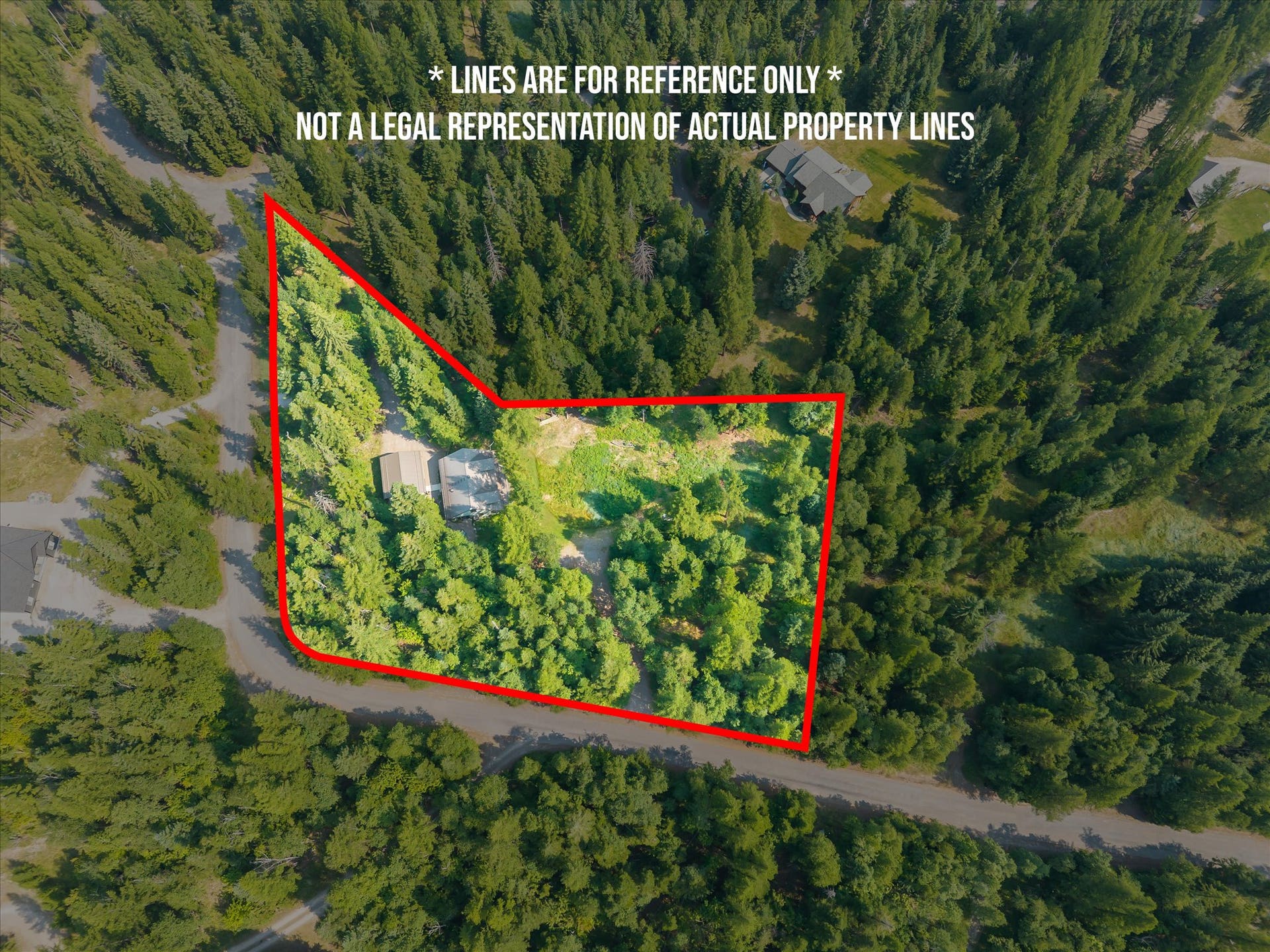 13786 Ridge Loop Road, Bigfork, MT 59911 Property lines are approximate and for illustrative purposes only