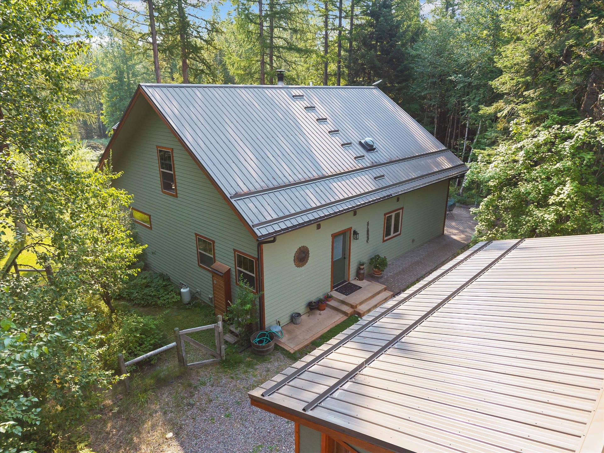 13786 Ridge Loop Road, Bigfork, MT 59911 Detached 2 car garage connected by a walkway