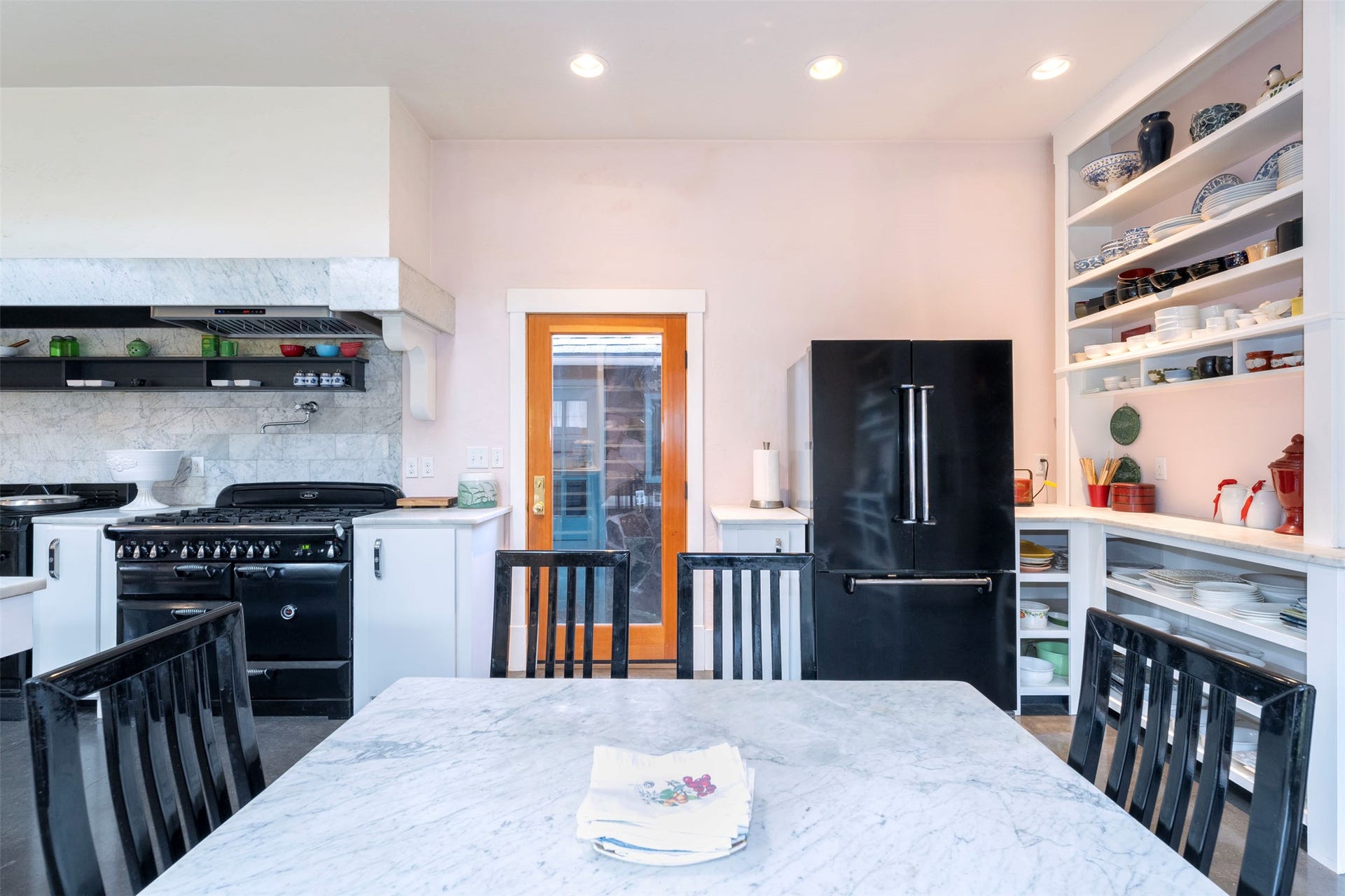 21848 Mt Highway 35, Bigfork, MT 59911 Breakfast area in spacious kitchen.