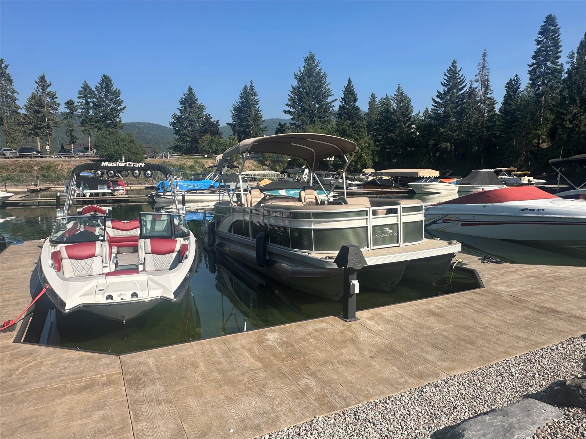 52 Hidden Harbor - Boat Slip #24, Bigfork, MT 59911 Durable dock space featuring a concrete surface and direct water access