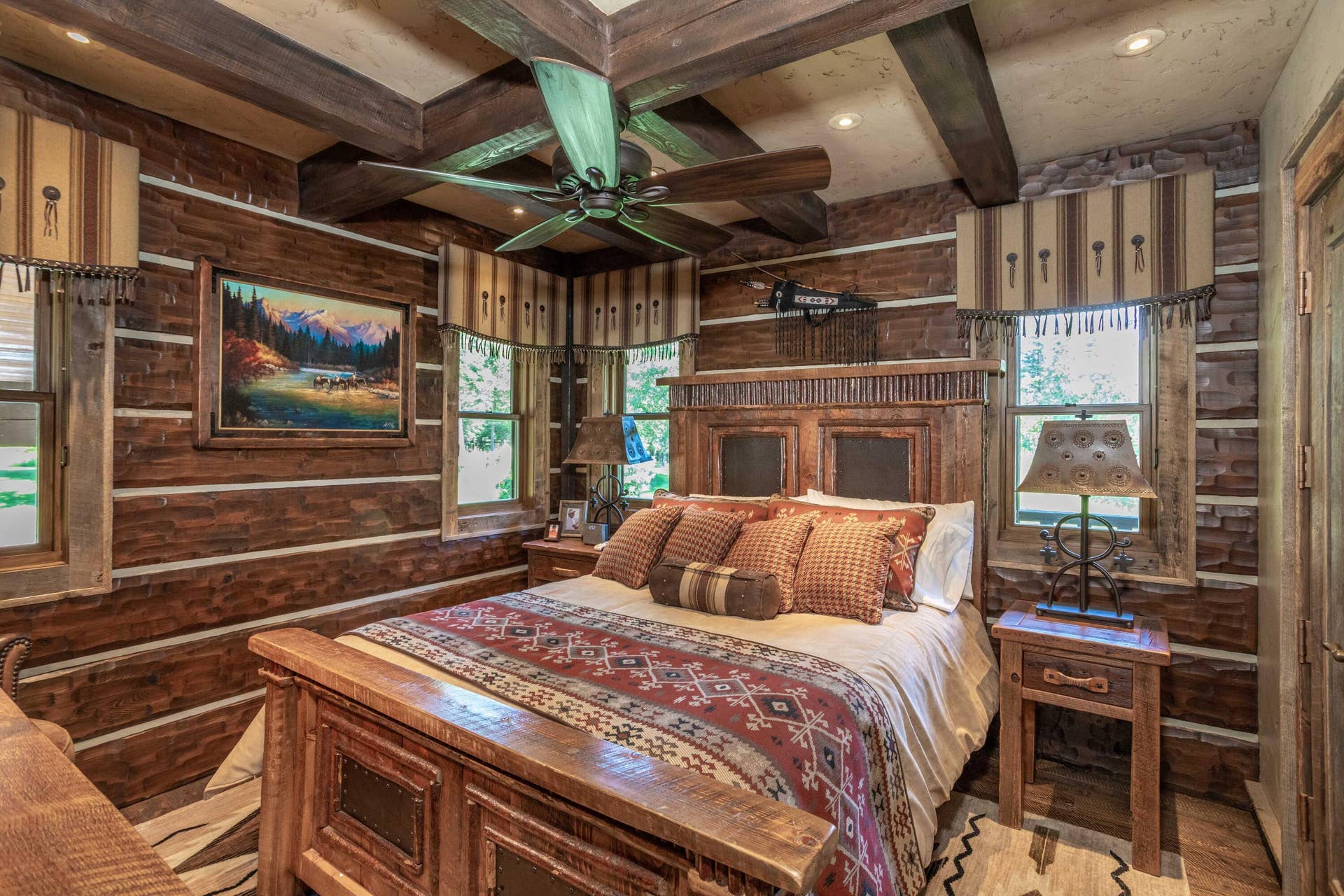 12890 Carney Ranch Road, Bigfork, MT 59911 Second main level guest room