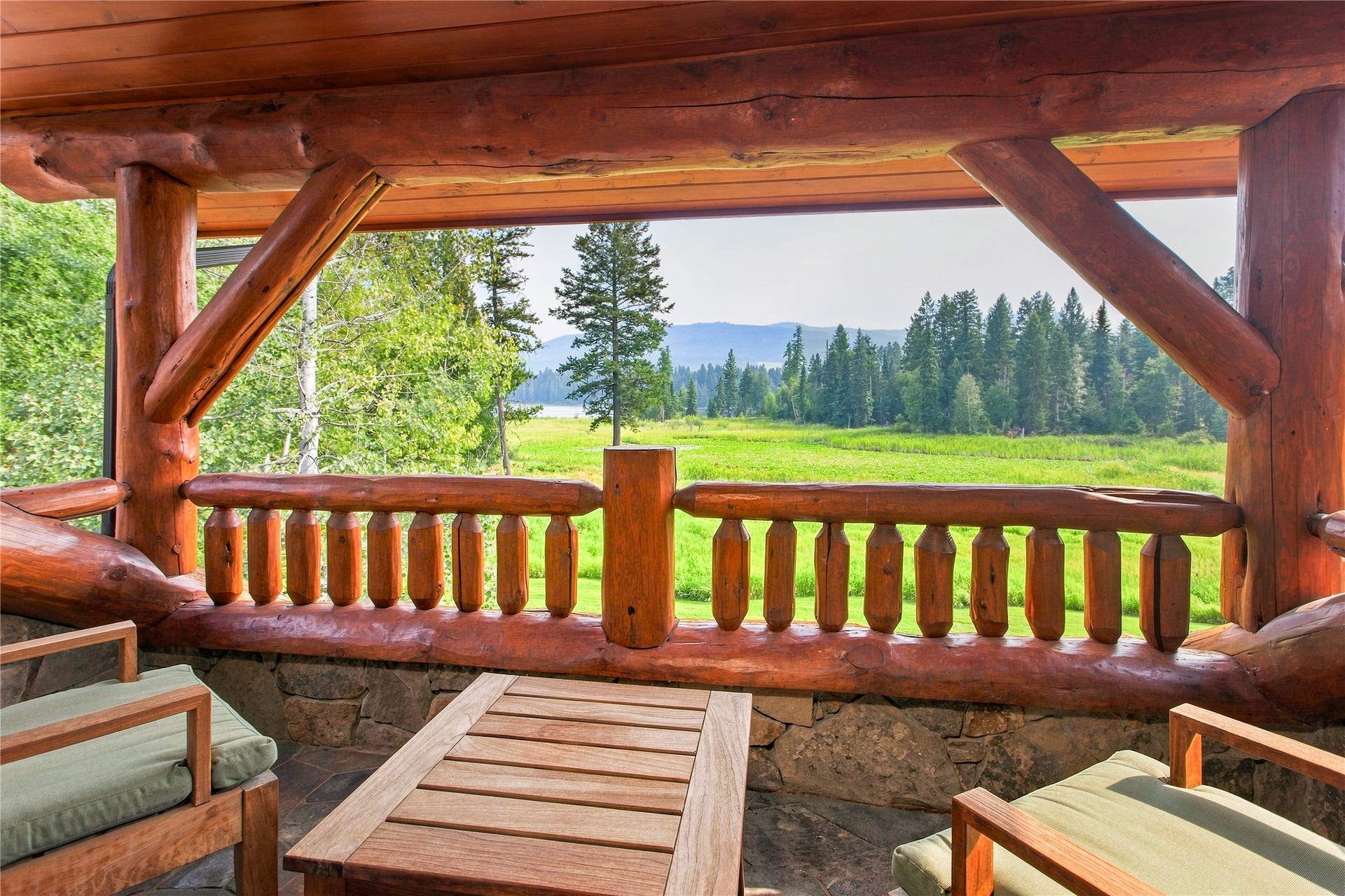 12890 Carney Ranch Road, Bigfork, MT 59911 Perfect for the morning coffee