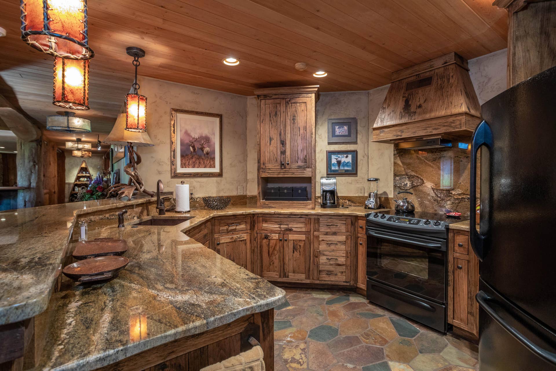 12890 Carney Ranch Road, Bigfork, MT 59911 Another kitchen to serve the lower level