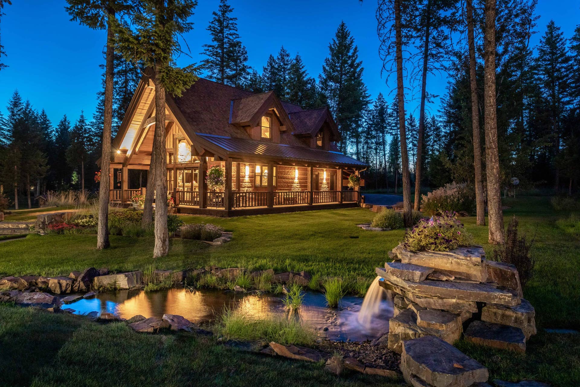 12890 Carney Ranch Road, Bigfork, MT 59911 Simply stunning!