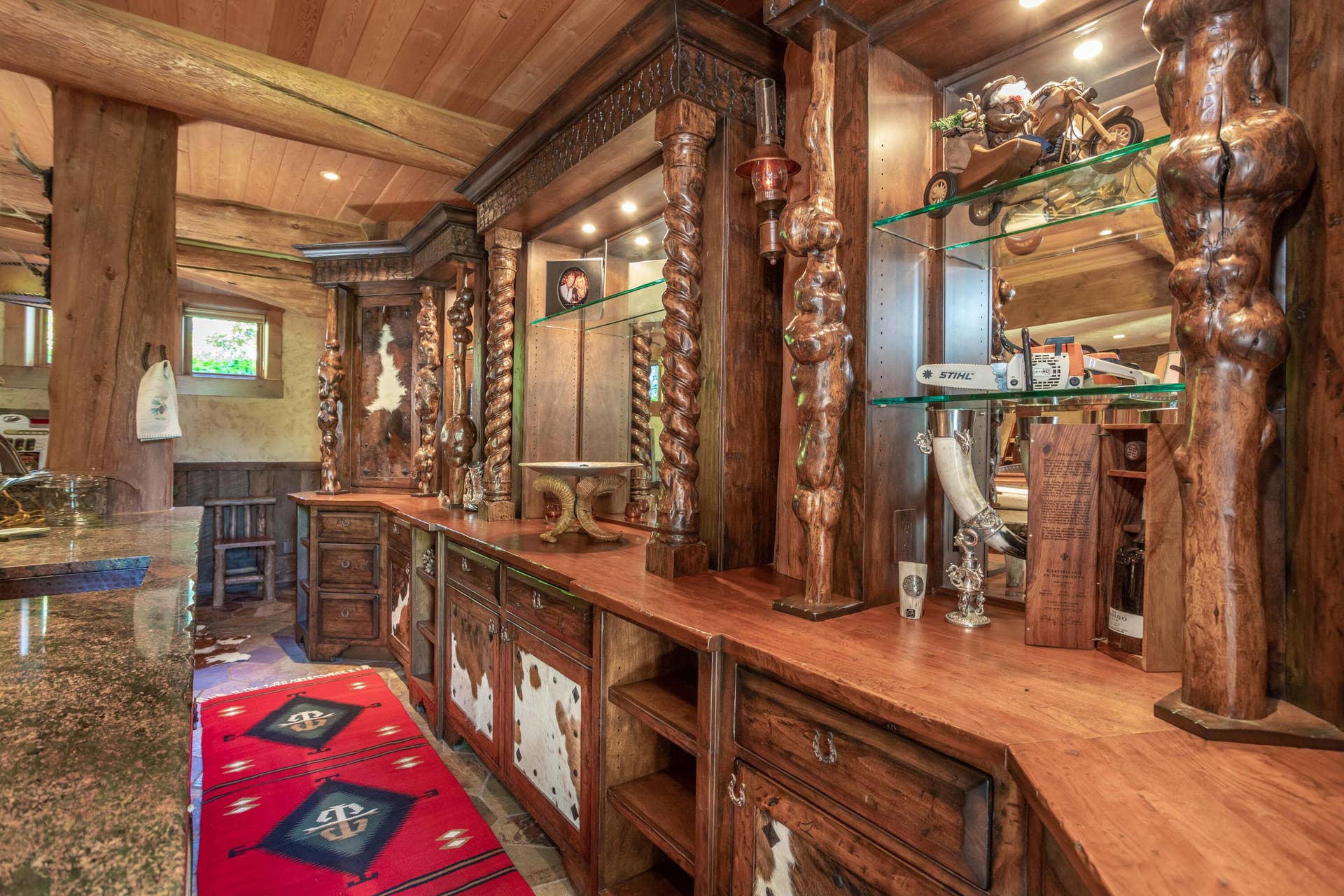 12890 Carney Ranch Road, Bigfork, MT 59911 Intricate detailing
