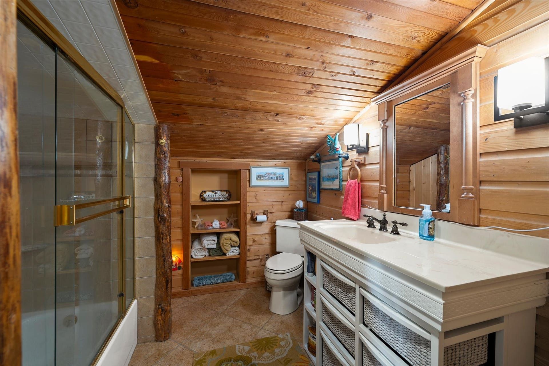 14259 Sunburst Drive, Bigfork, MT 59911 upstairs bathroom