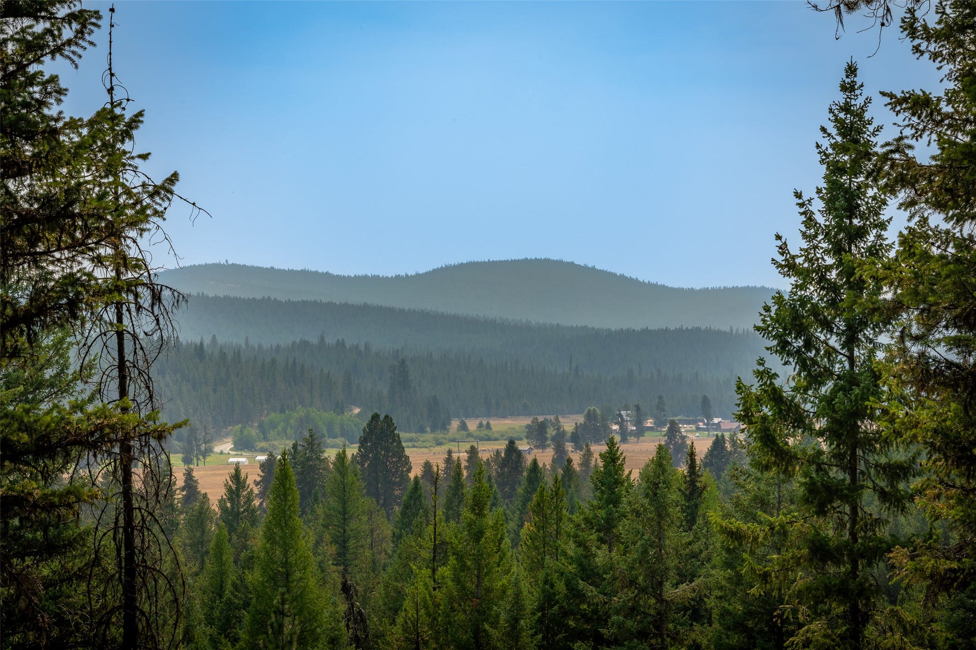 9653 Us Highway 2 W, Marion, MT 59925 Beautiful mountain views with forested hillsides, at build site
