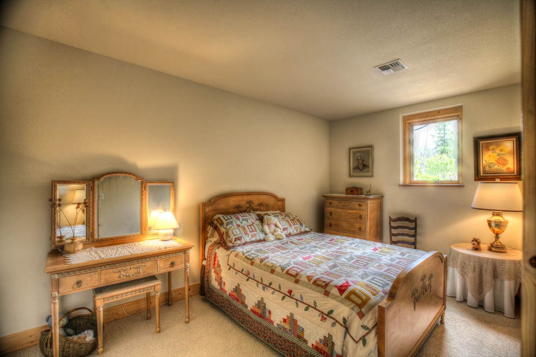 Lower level bedroom