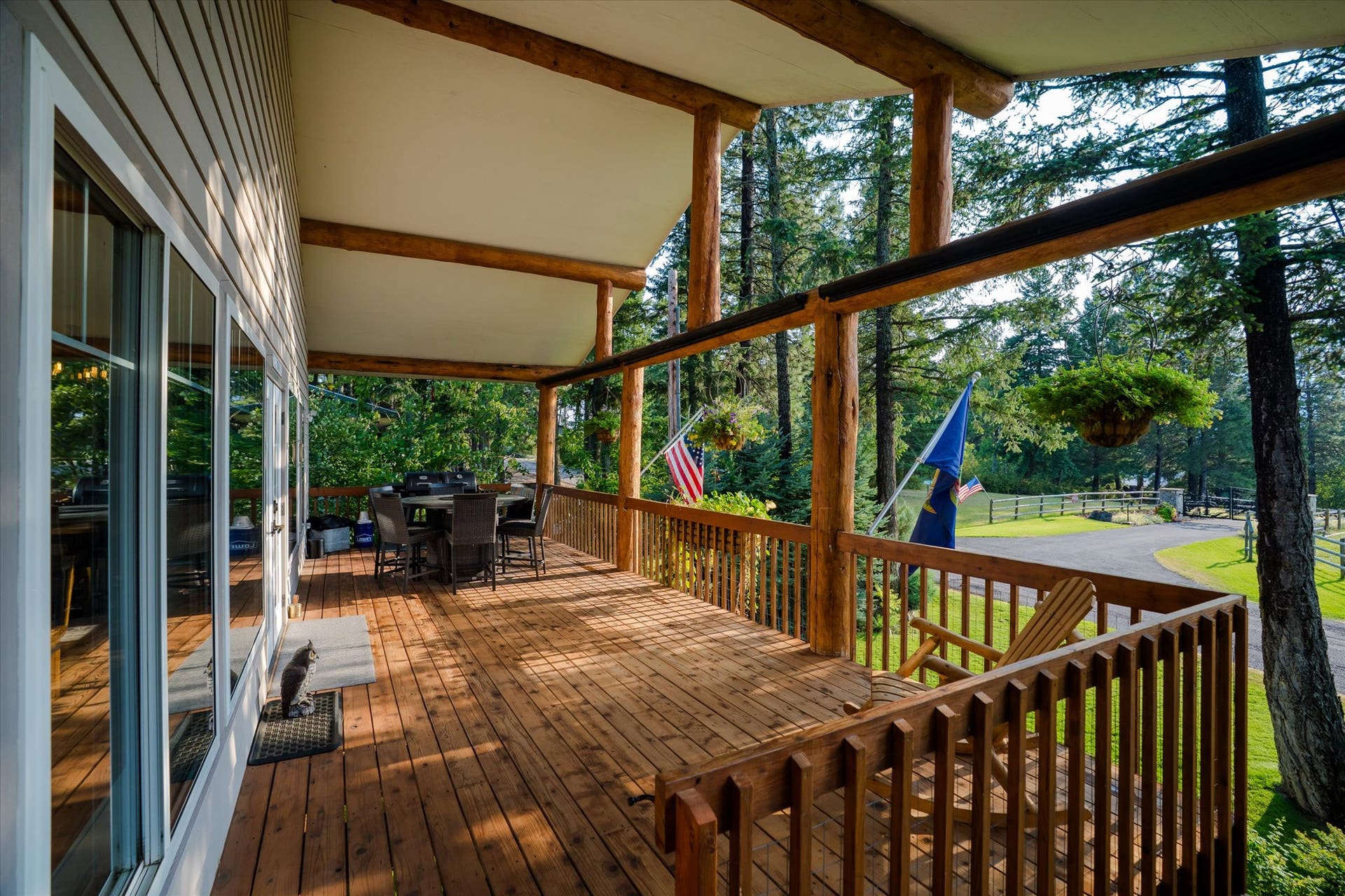 165 Sylvan Drive, Bigfork, MT 59911 Massive Deck With Lake Views - 165 Sylvan Drive - Bigfork, MT 59911