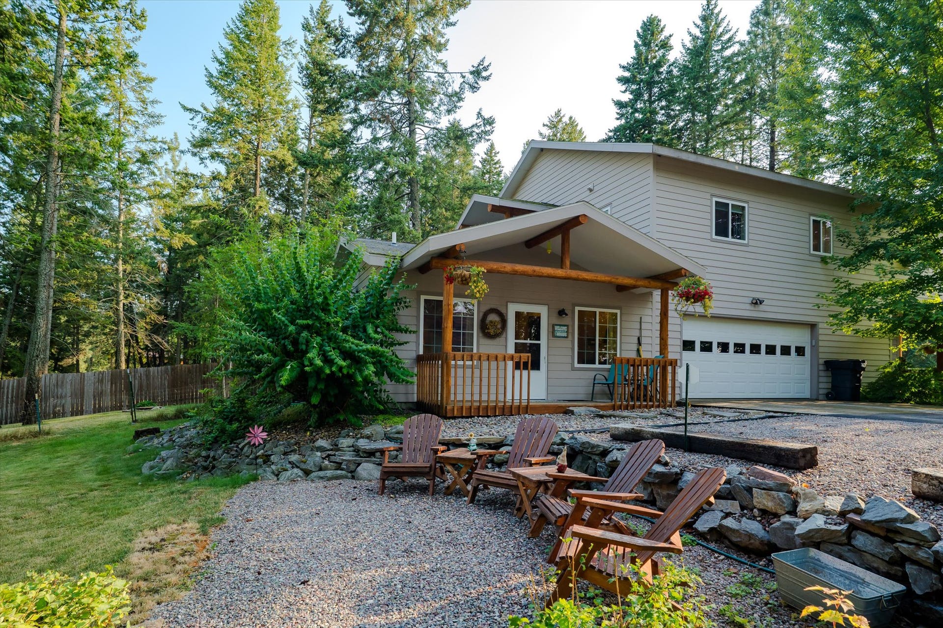 165 Sylvan Drive, Bigfork, MT 59911 Guest House Front Porch - 165 Sylvan Drive - Bigfork, MT 59911