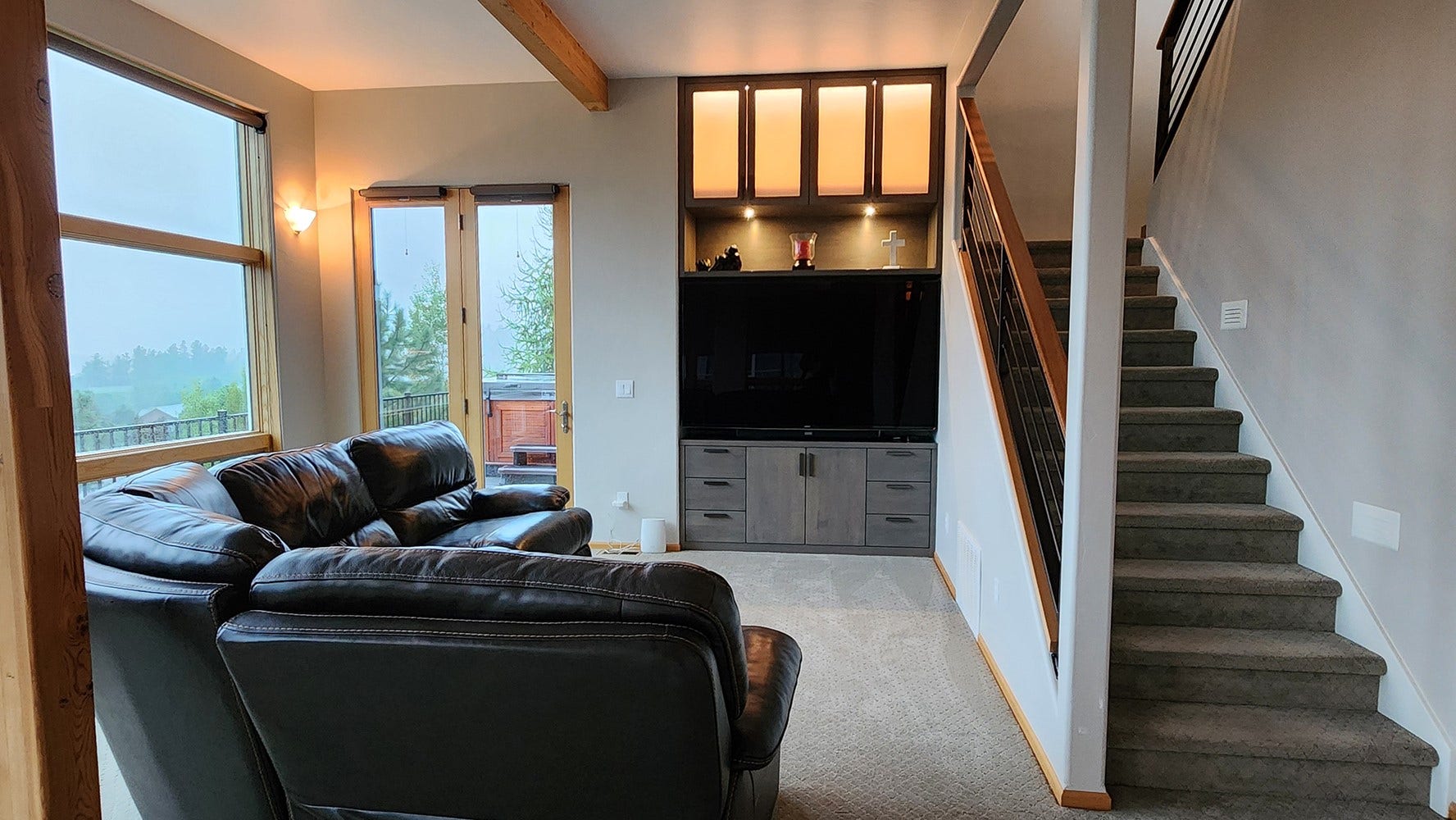 154 S Crestview Terrace, Bigfork, MT 59911 Lower Level Family Room