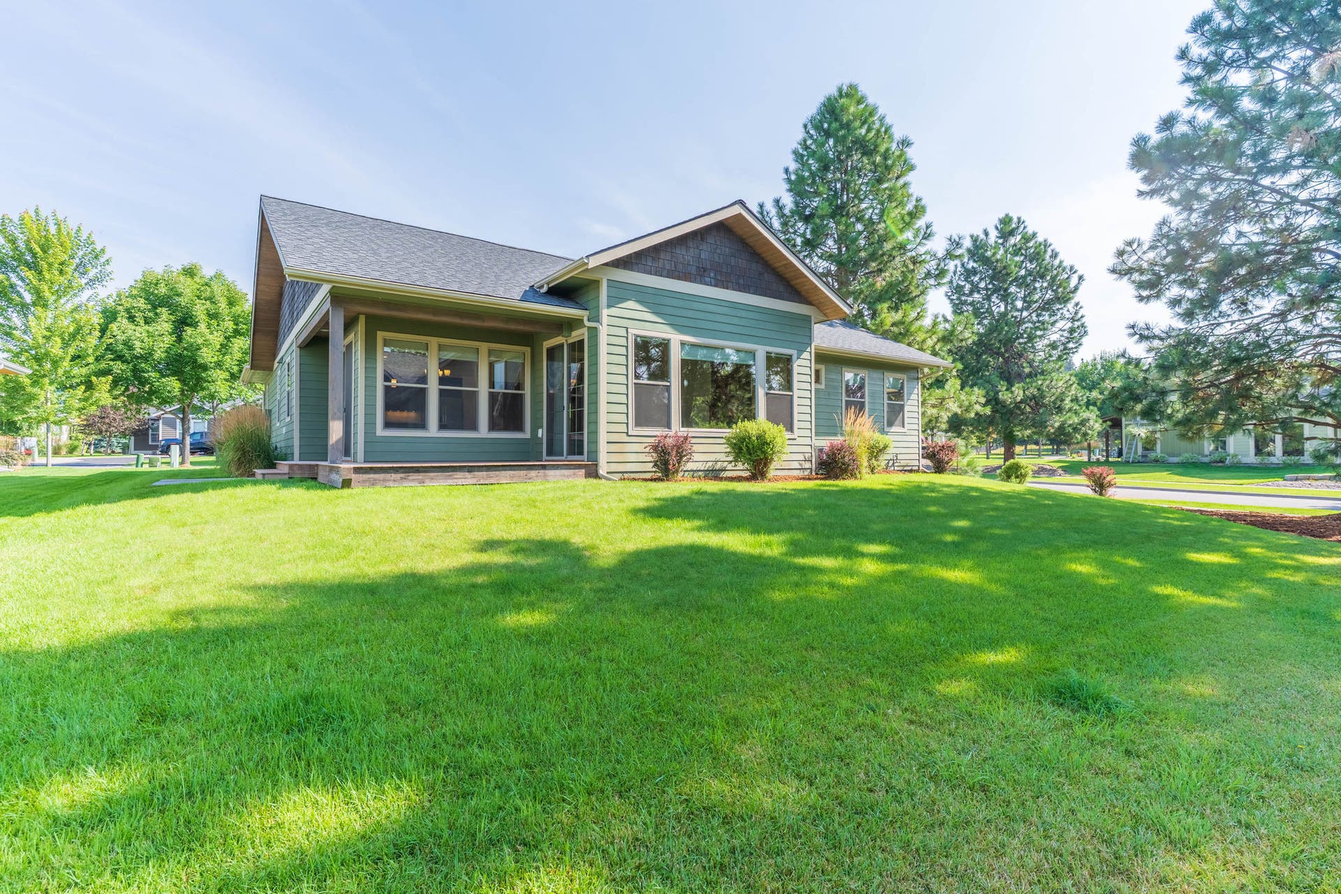 204 Bluebunch Court, Bigfork, MT 59911 Large yard on a corner lot