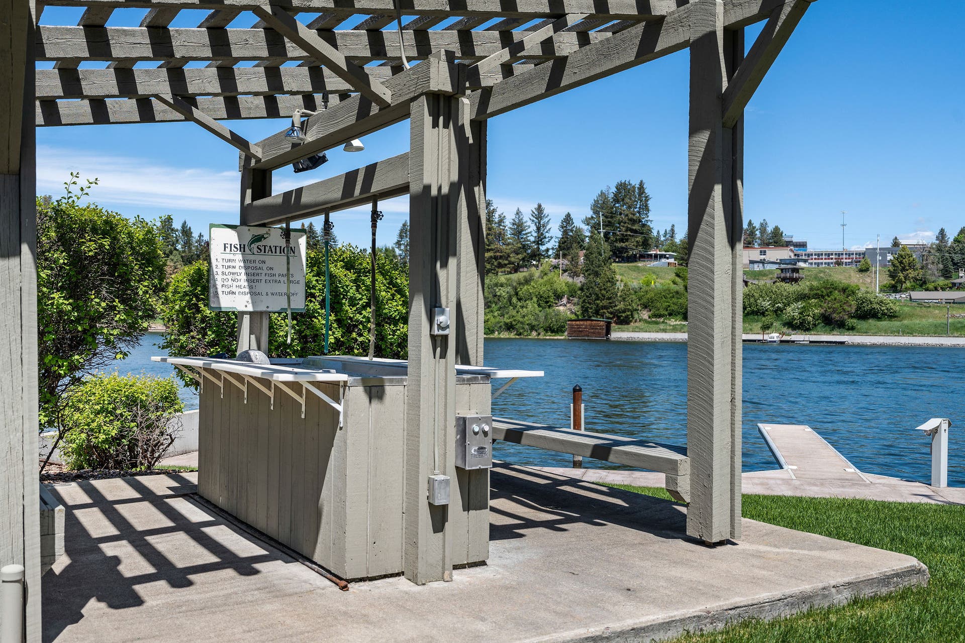 270 Bridge Street, #303 Quiet Cove II, Bigfork, MT 59911 Fish cleaning station
