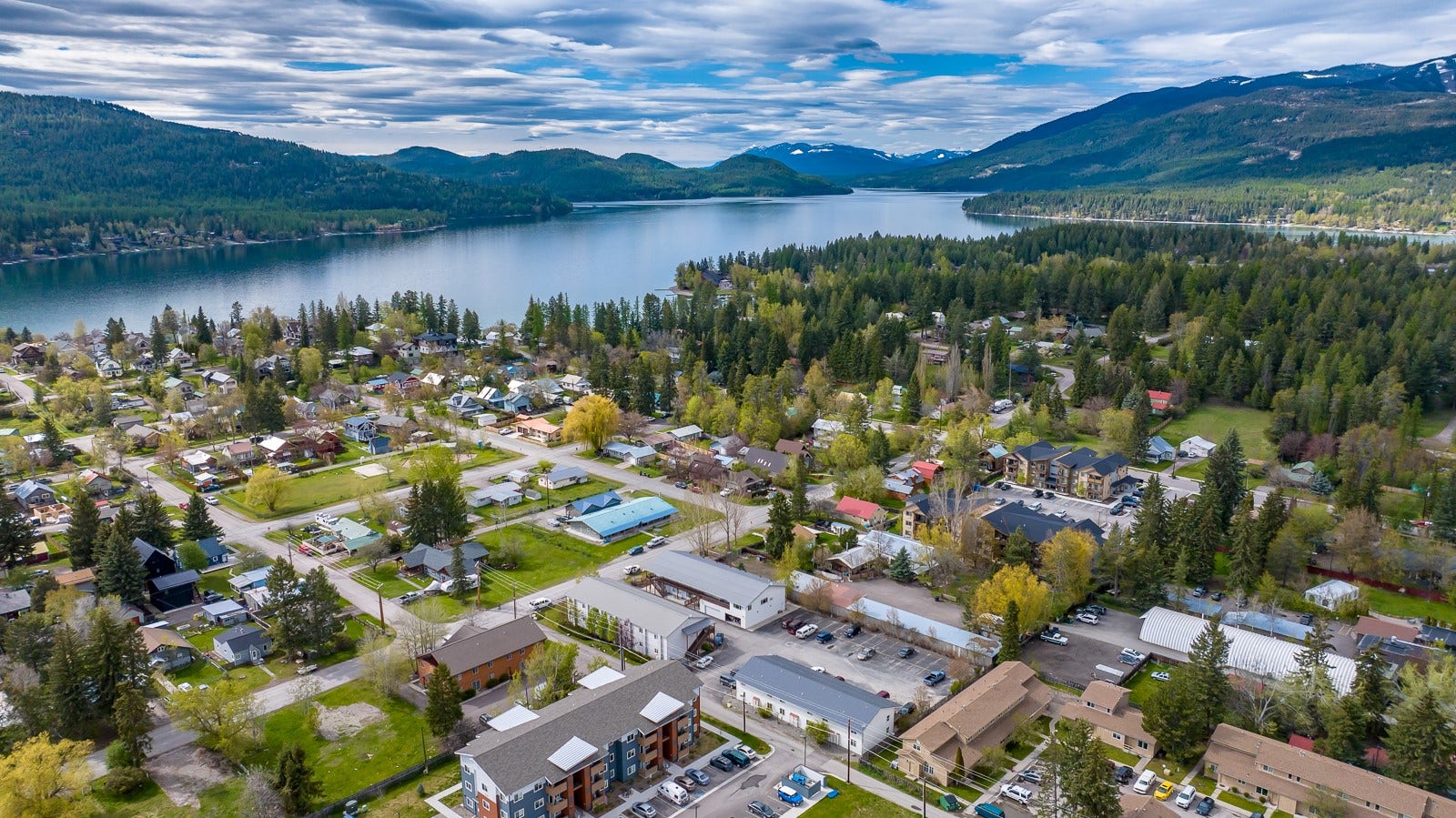 NW View of Whitefish Lake