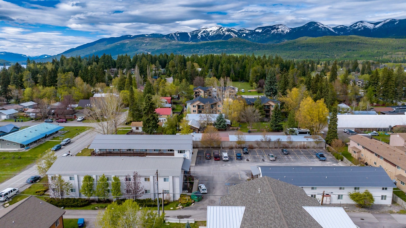North View of Whitefish Mountain Ski Resort