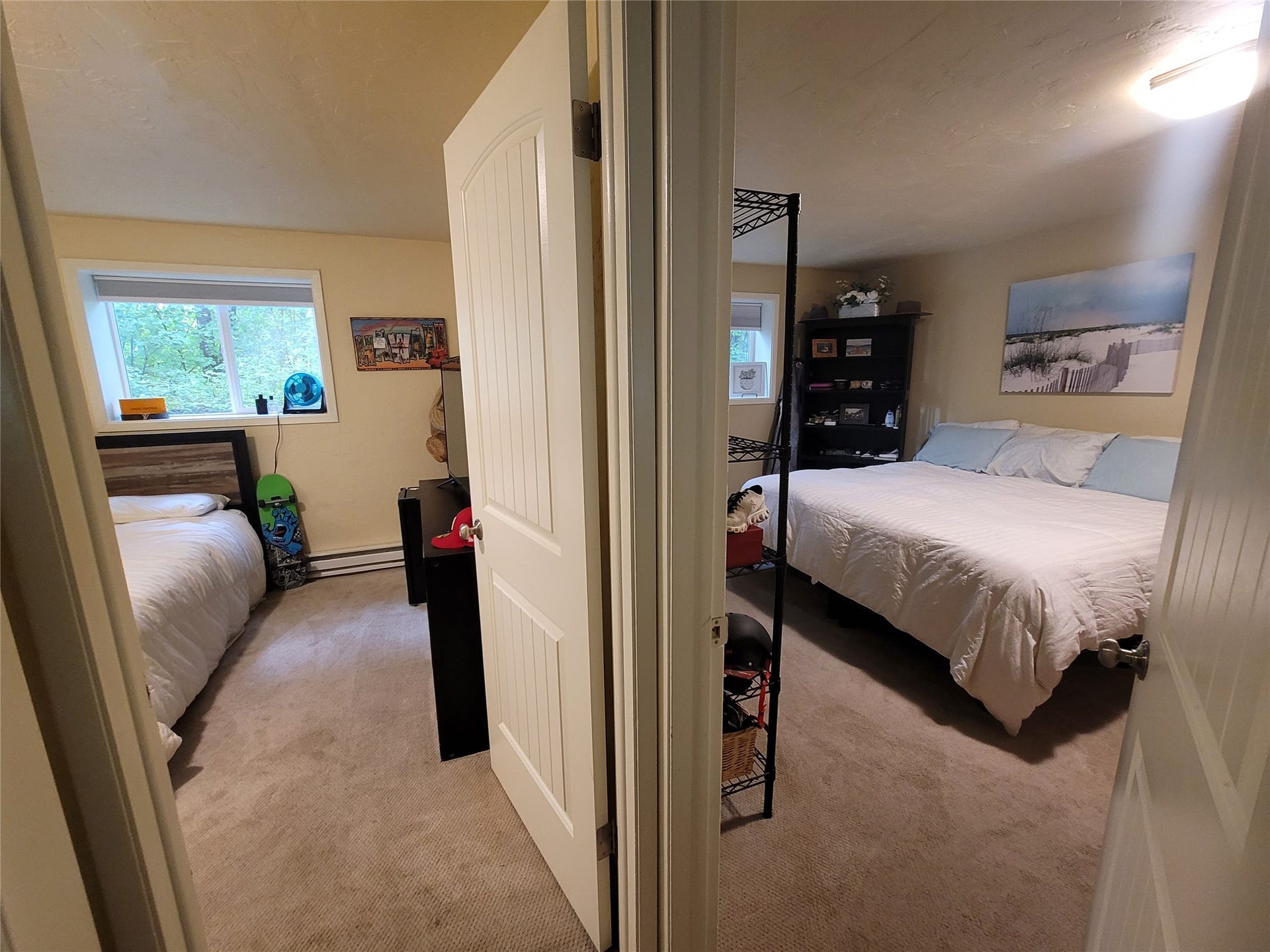 8575 Mt Hwy 35, #11, Bigfork, MT 59911 view into bedroom 1 and bedroom 2