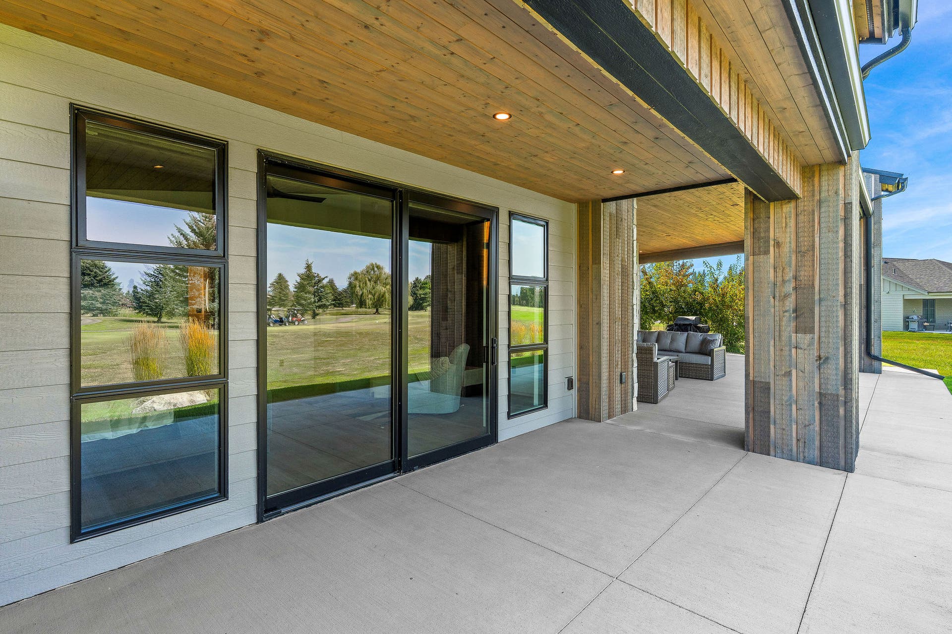 1283 Lake Pointe Drive, Bigfork, MT 59911 Primary bedroom patio access