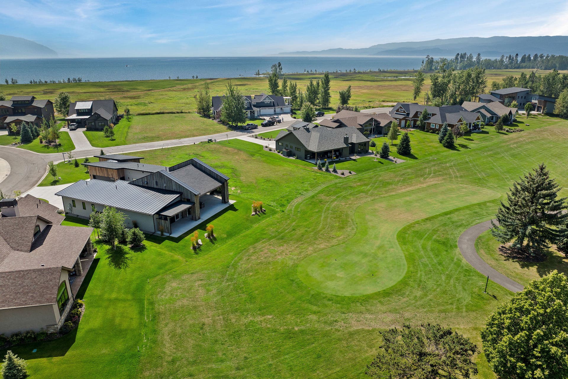 1283 Lake Pointe Drive, Bigfork, MT 59911 Golf course home
