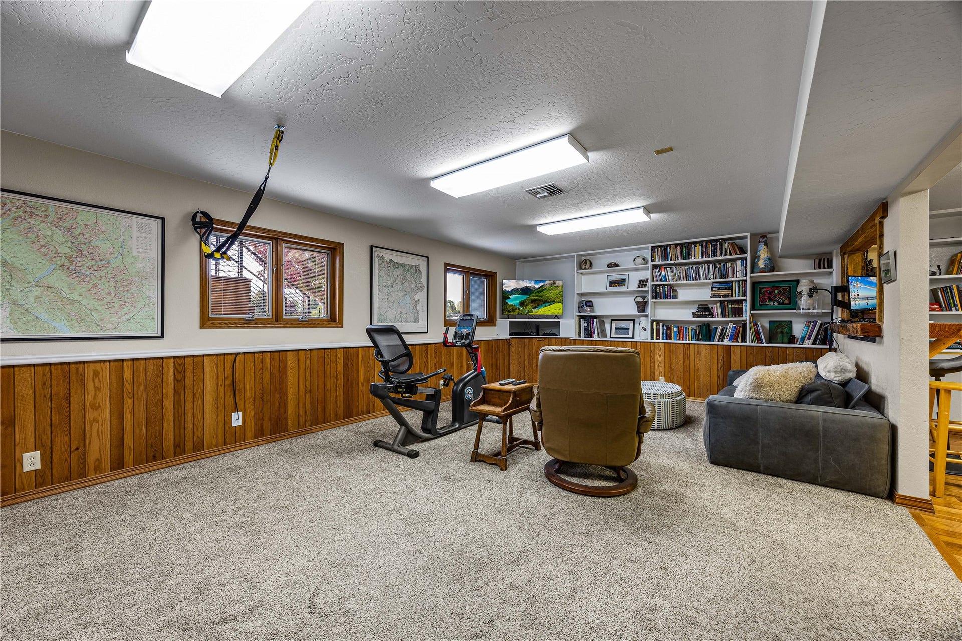 Family room lower level