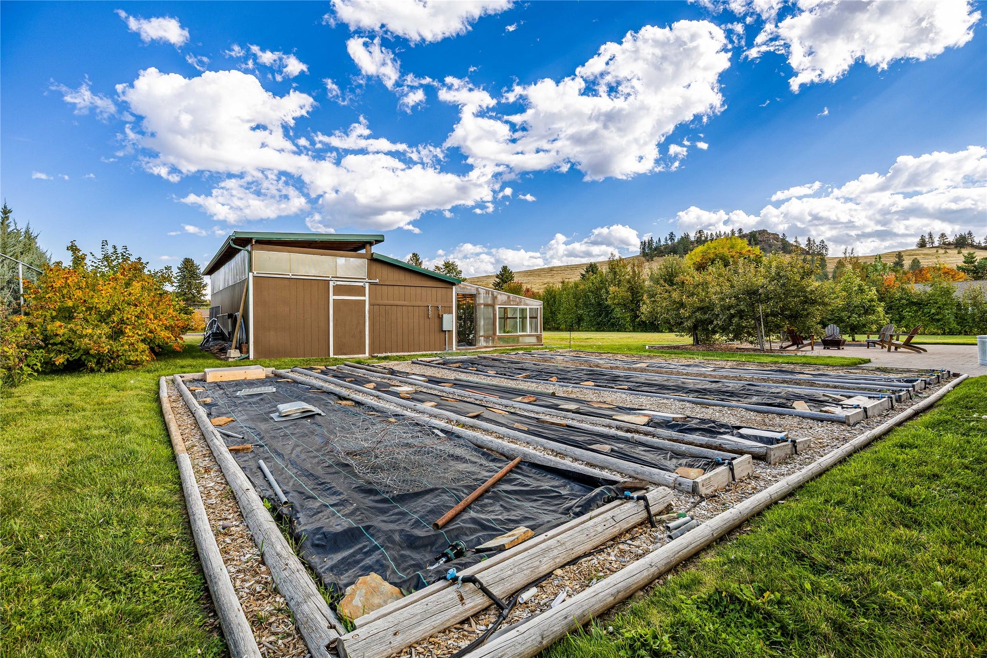 Irrigated beds