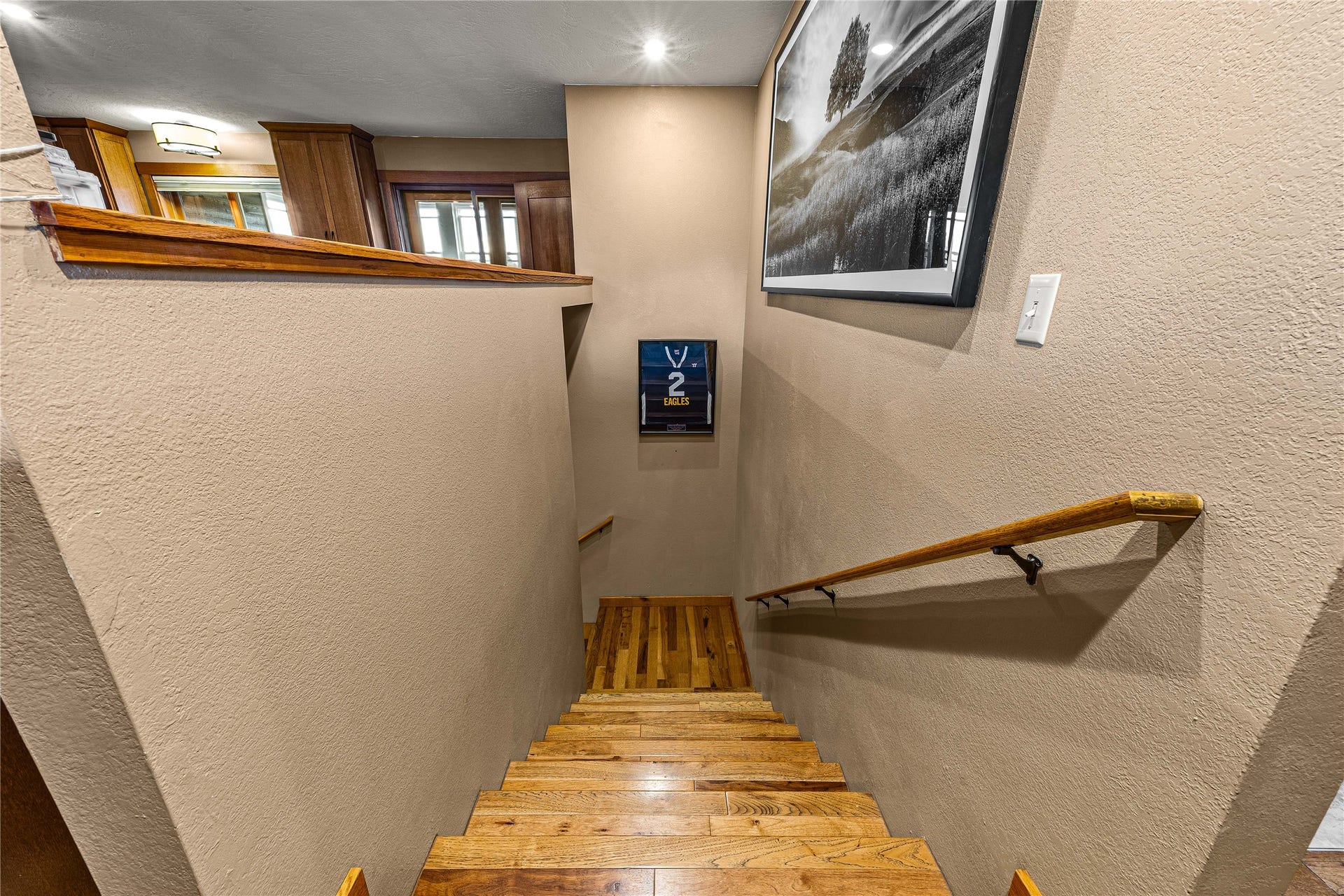 Stairs to lower level