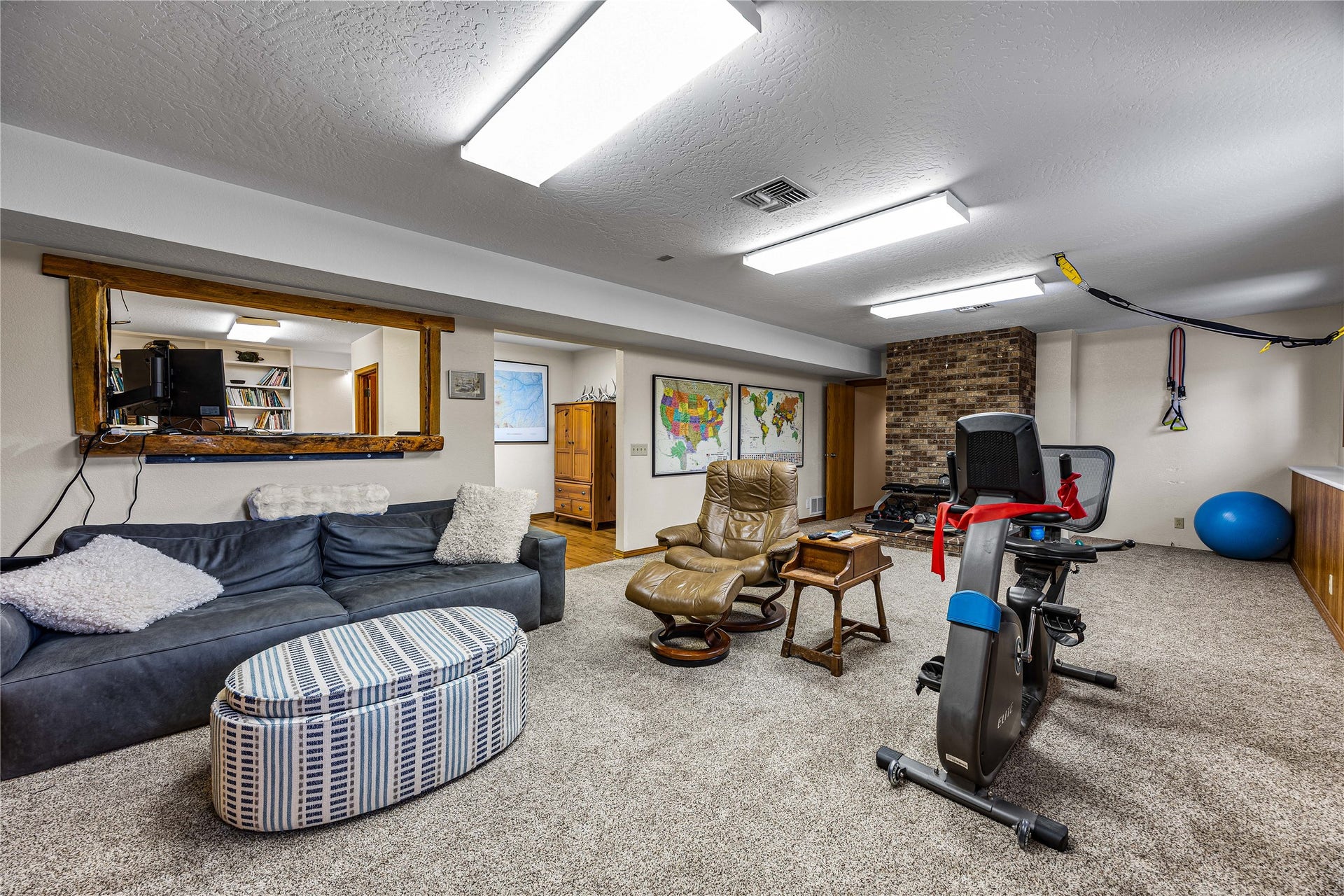Family room lower level
