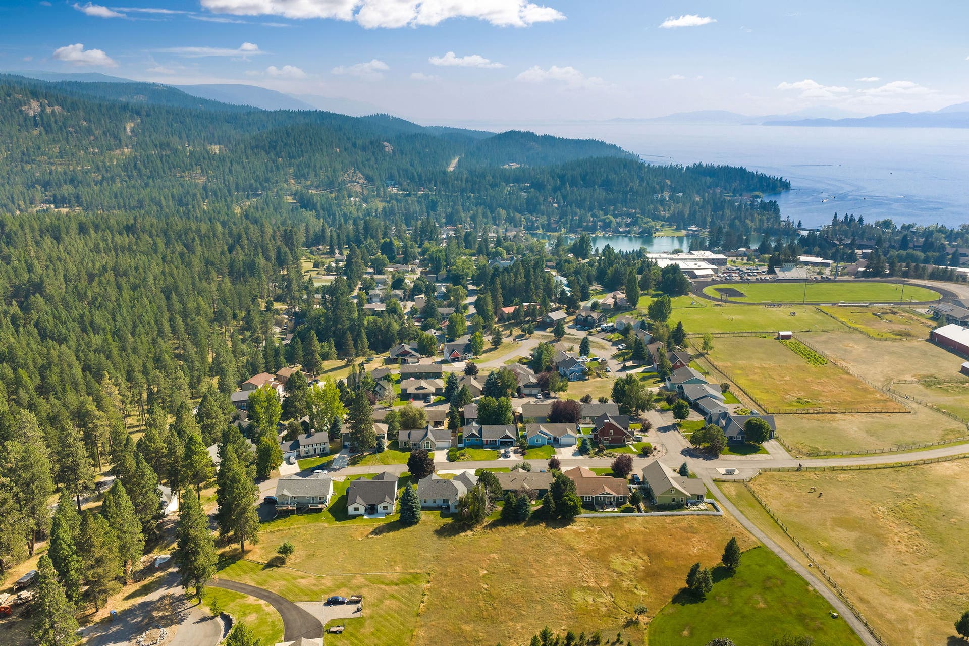 221 Stage Ridge Road, Bigfork, MT 59911 1,708 SF home conveniently located within walking distance of downtown Bigfork