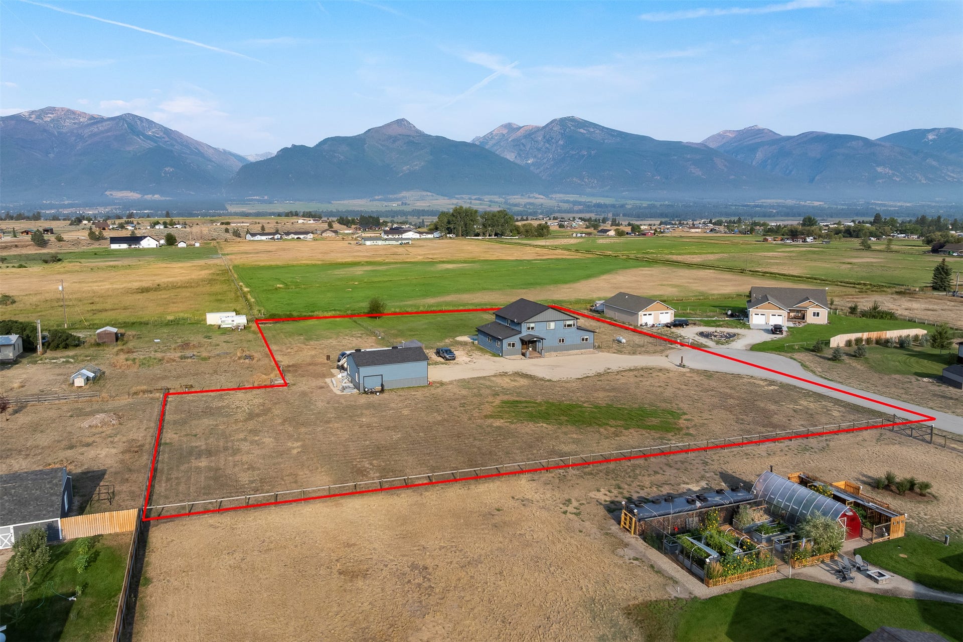 601 Ruby Court, Stevensville, MT 59870 Appx property boundary