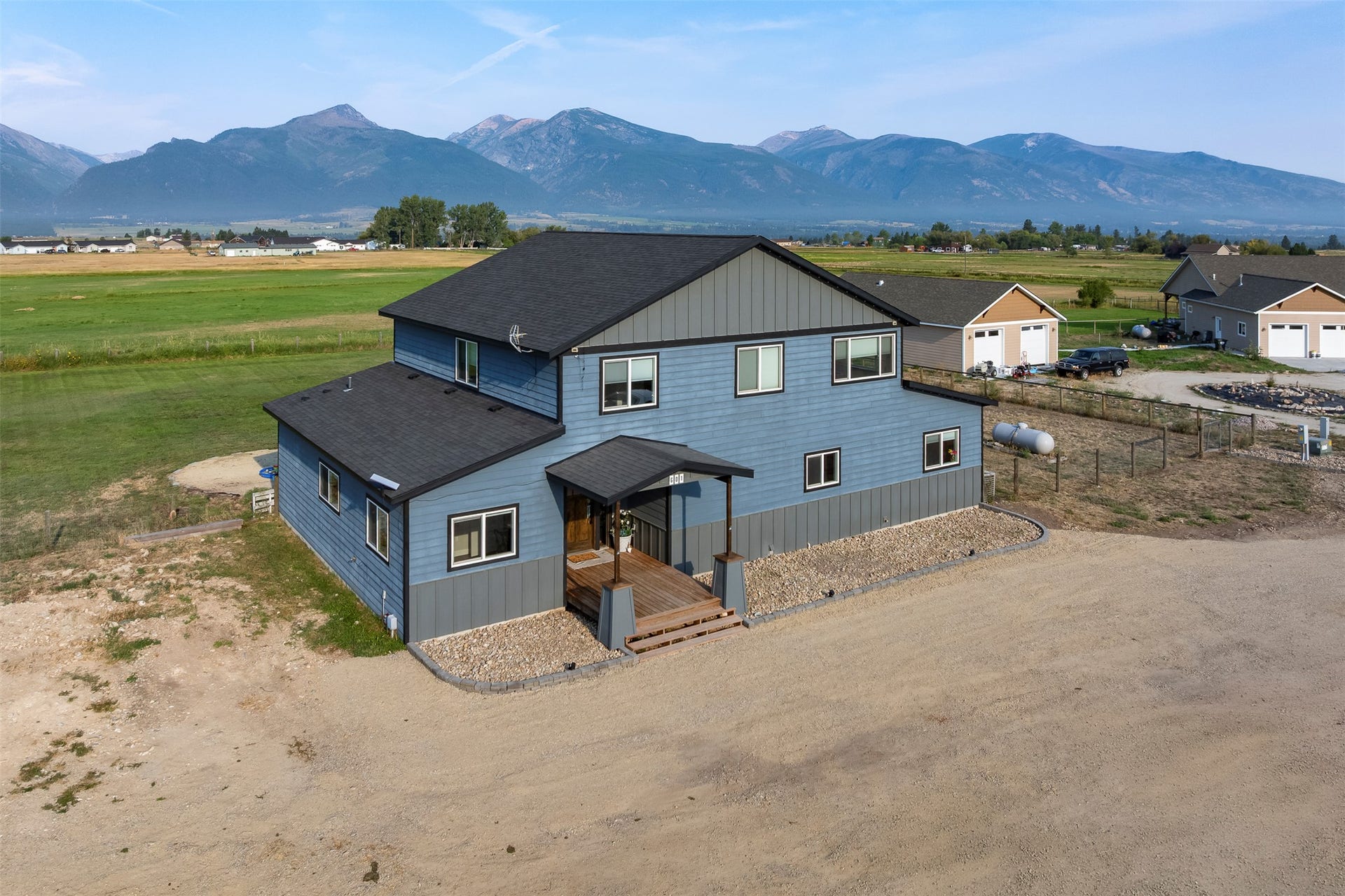 601 Ruby Court, Stevensville, MT 59870 West facing view