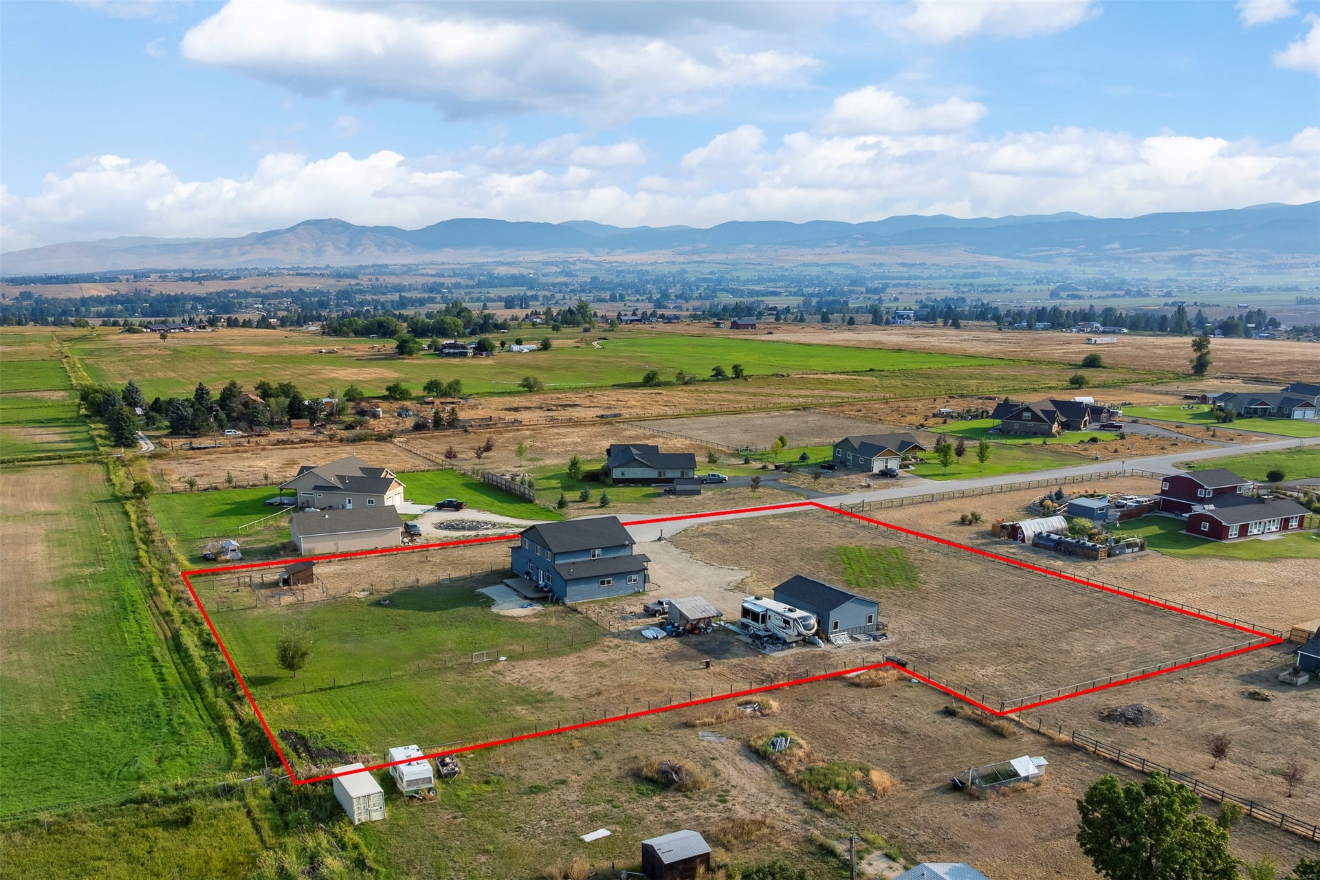 601 Ruby Court, Stevensville, MT 59870 Appx property boundary