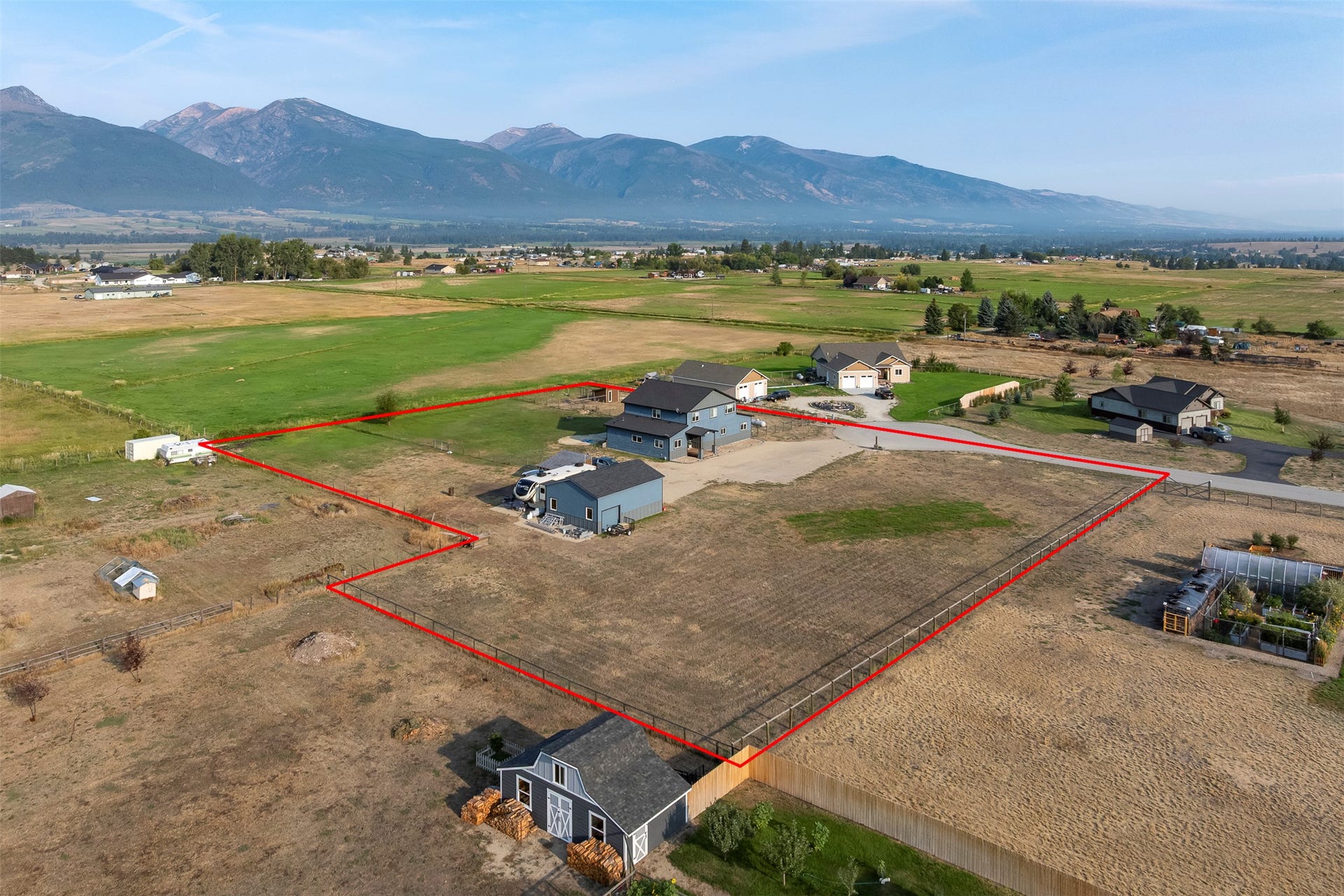 601 Ruby Court, Stevensville, MT 59870 Appx property boundary