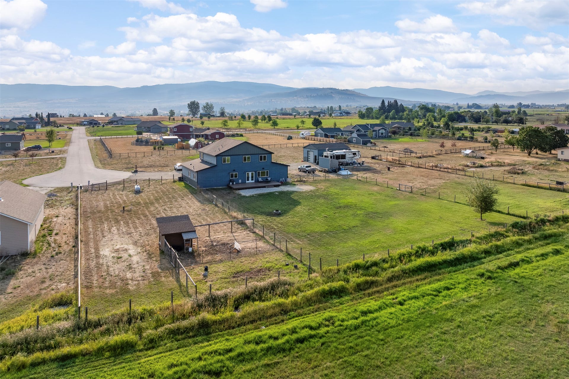 601 Ruby Court, Stevensville, MT 59870 East facing view of the Sapphire Range