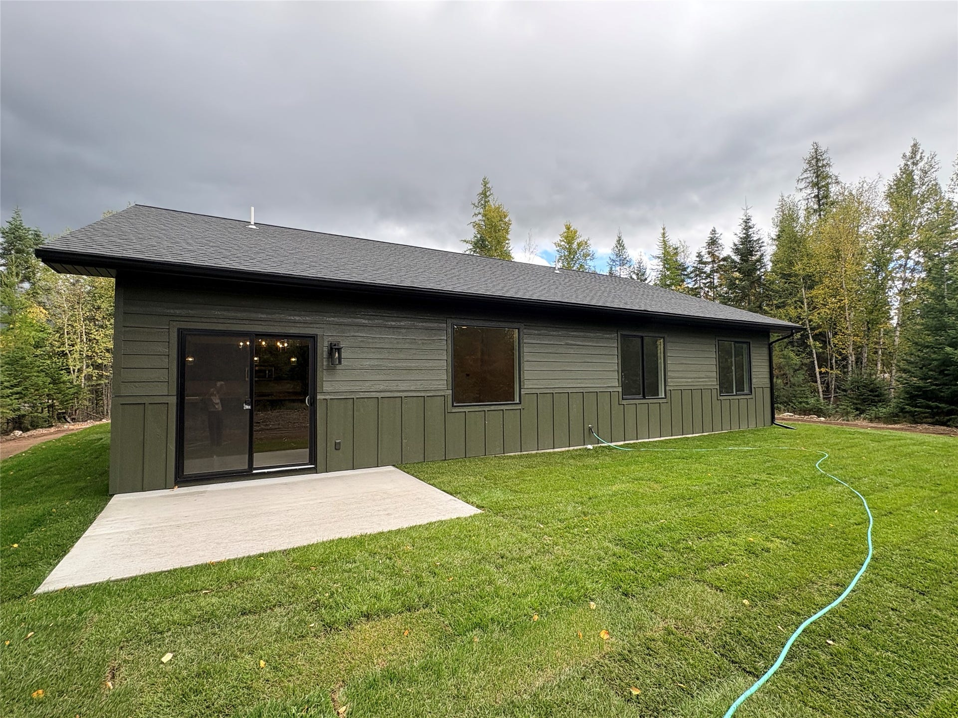 13515 Sundance Trail, Bigfork, MT 59911 Back Yard with Patio