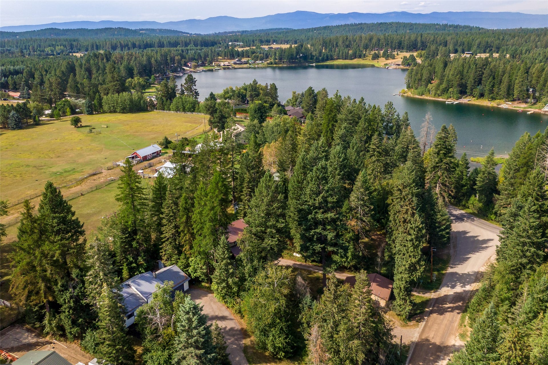 130 Alpine Drive, Bigfork, MT 59911 Easy Echo Lake access out your front door