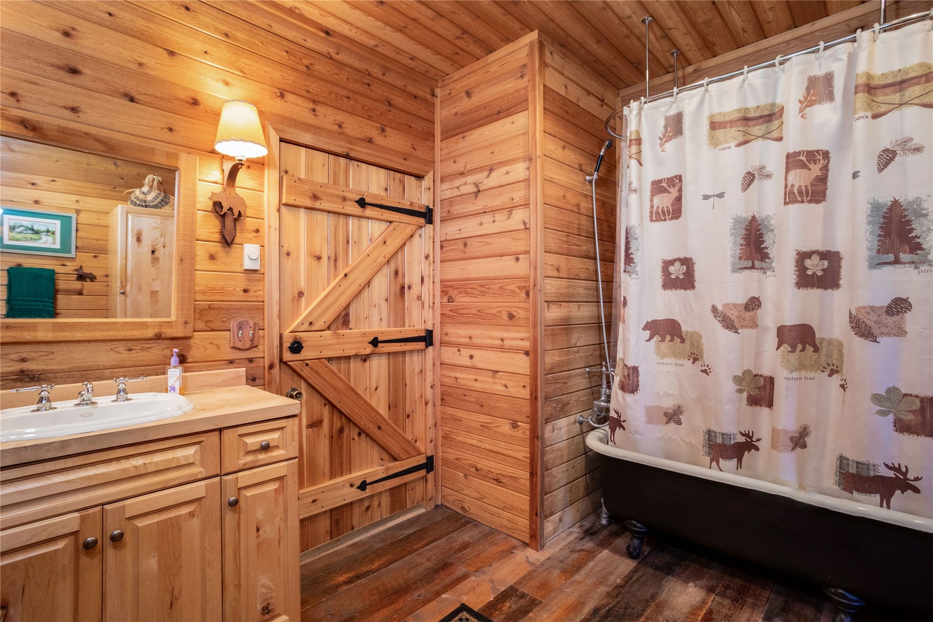 13518 Sylvan Drive, Bigfork, MT 59911 Bunk House bathroom