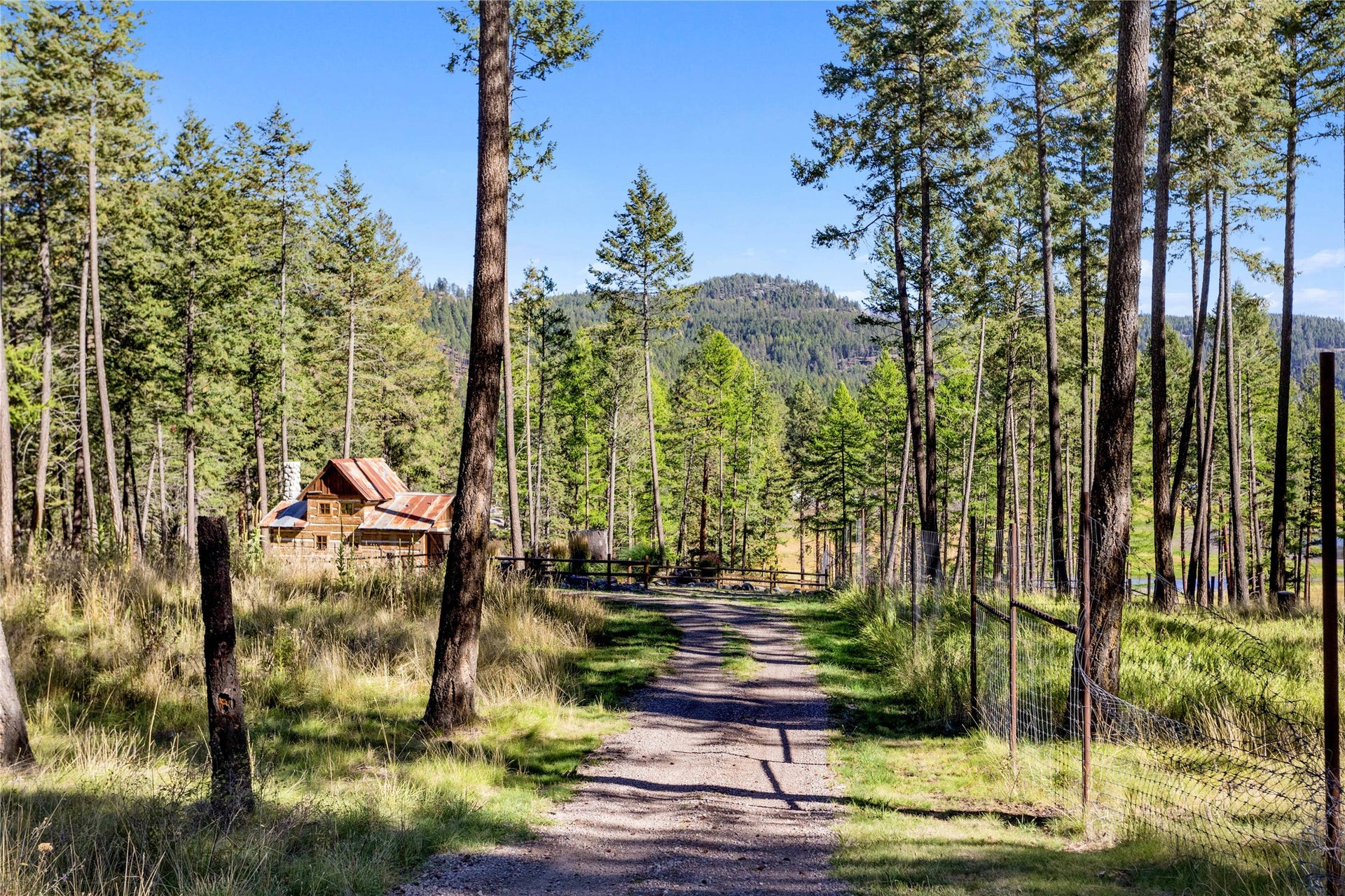 13518 Sylvan Drive, Bigfork, MT 59911 Heading towards Moose Meadows Cabin