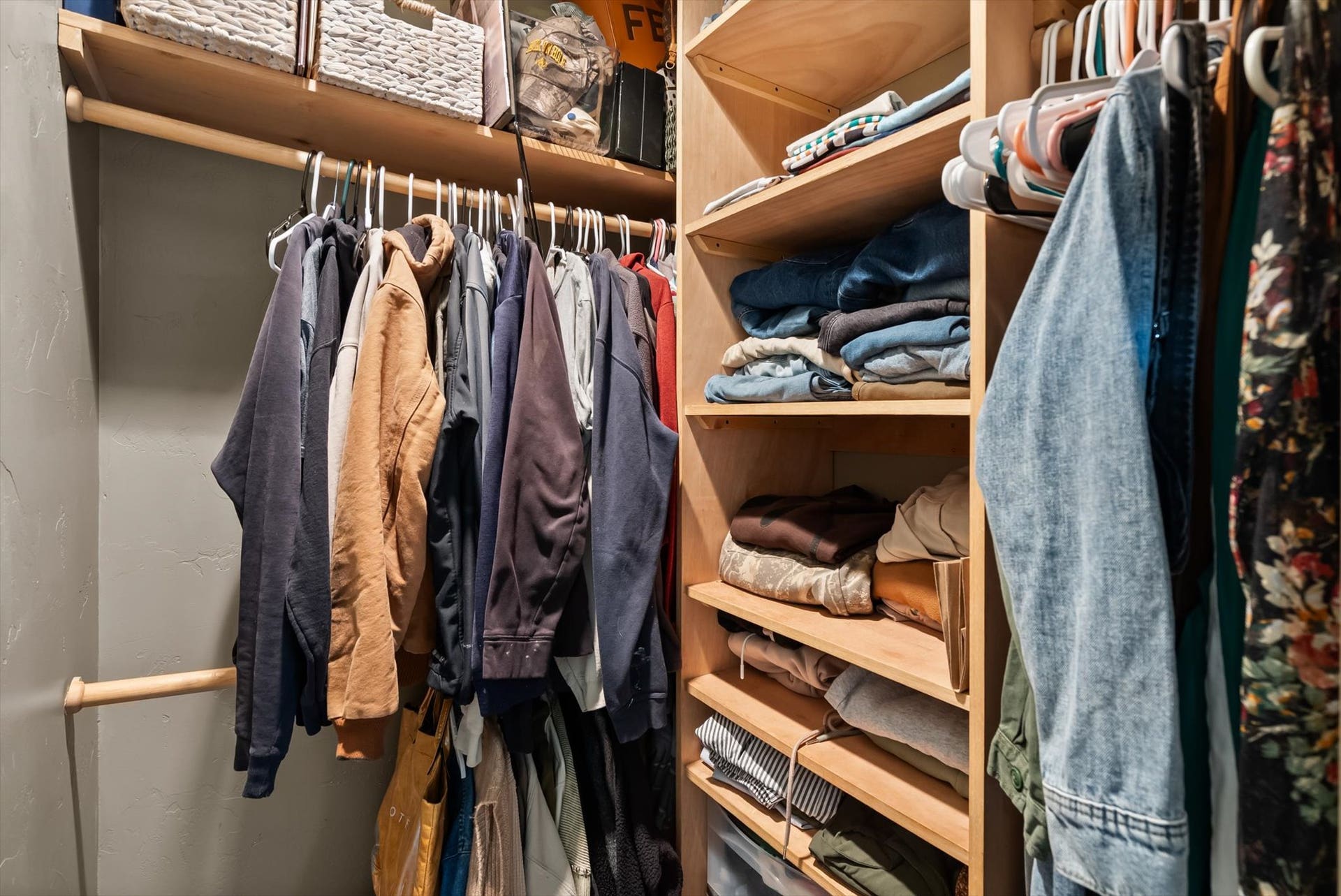 Primary bedroom closet